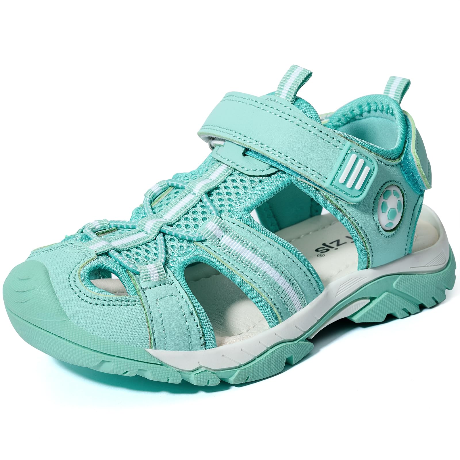 TZJS Jungen und Mädchen Sommer Geschlossene Zehe Sport Outdoor-Sandalen Atmungsaktiv und schnell trocknend