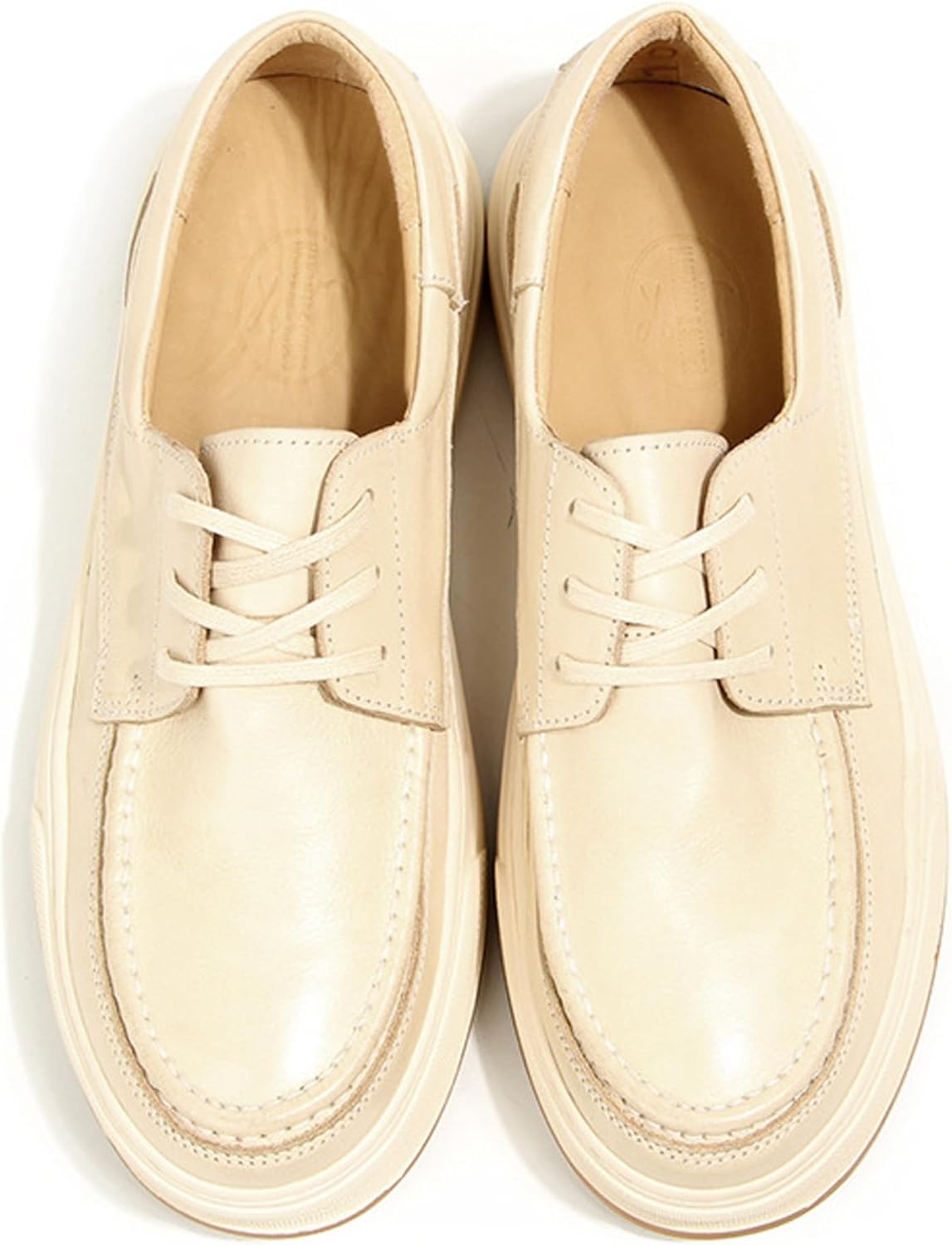 Sneakers for Men - Platform Leather Athletic Shoes for Workout Daily Wear Fashion Sneakers Loafers for Men 139-3 - Image 5