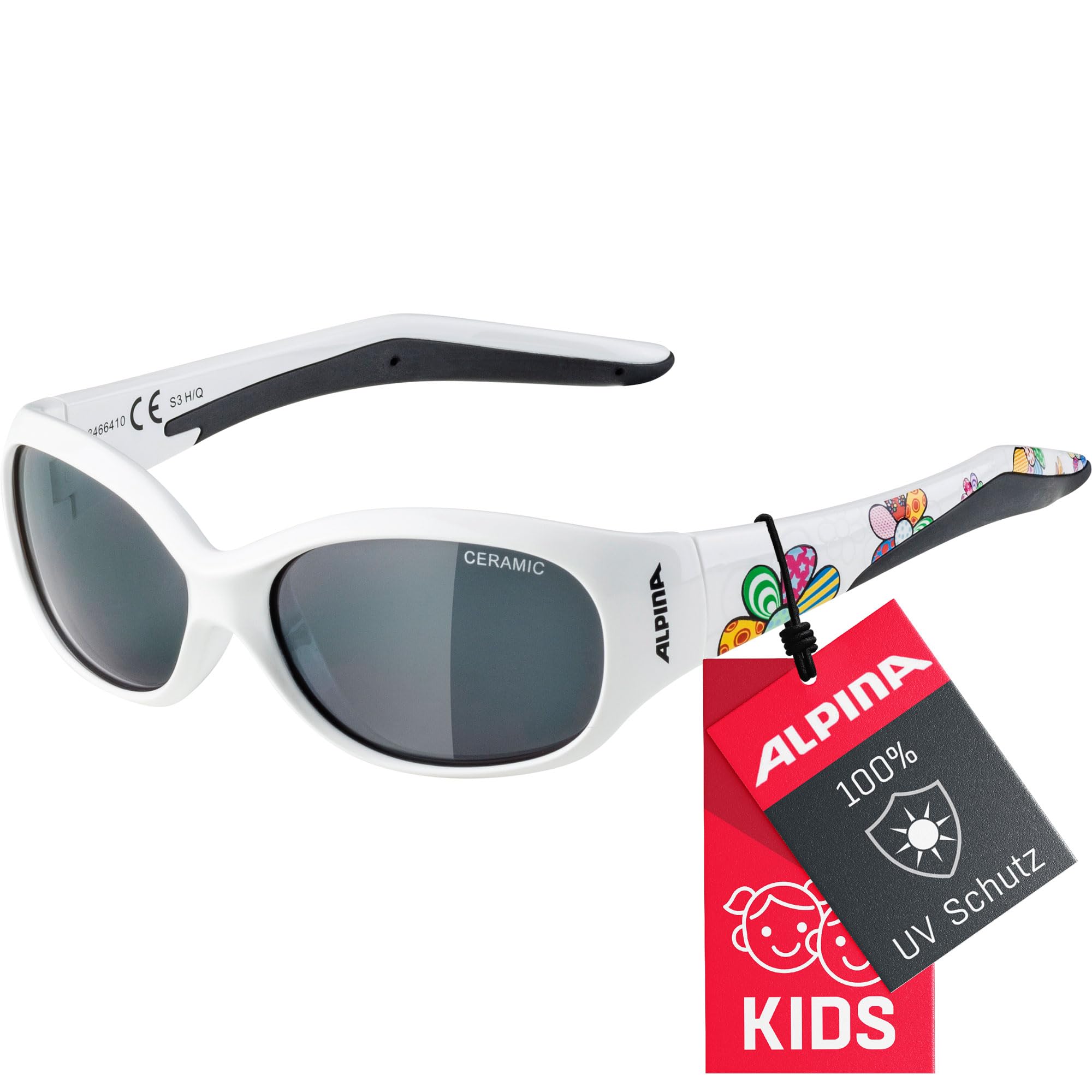 ALPINA FLEXXY KIDS - Flexible und Bruchsichere Sonnenbrille Mit 100 Prozent UV-Schutz Für Kinder