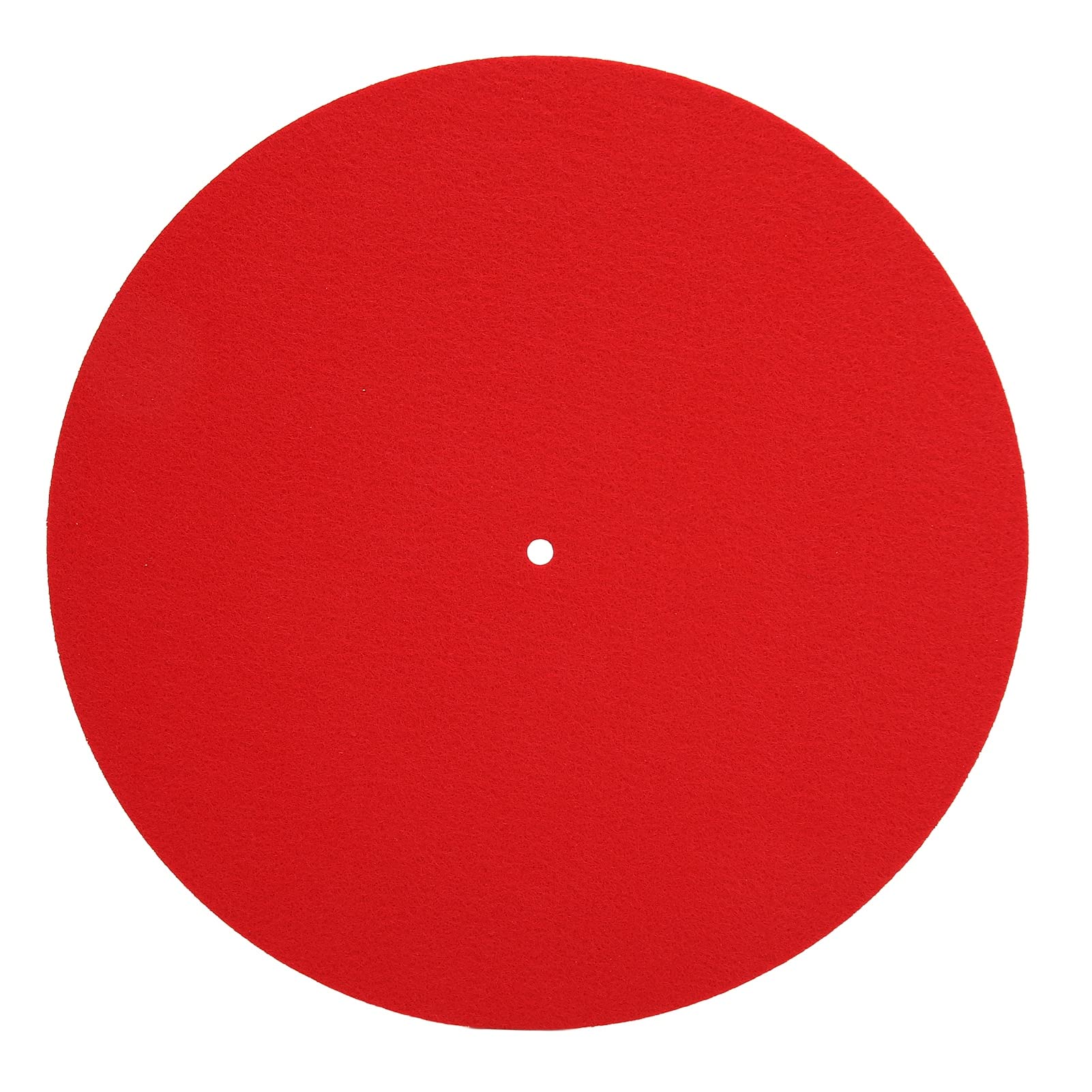 Alfombrilla para Plato de Grabación, Alfombrilla para Tocadiscos de Vinilo, Reduce la Vibración, Fieltro Suave, Duradero para Reproductor de Discos de Vinilo