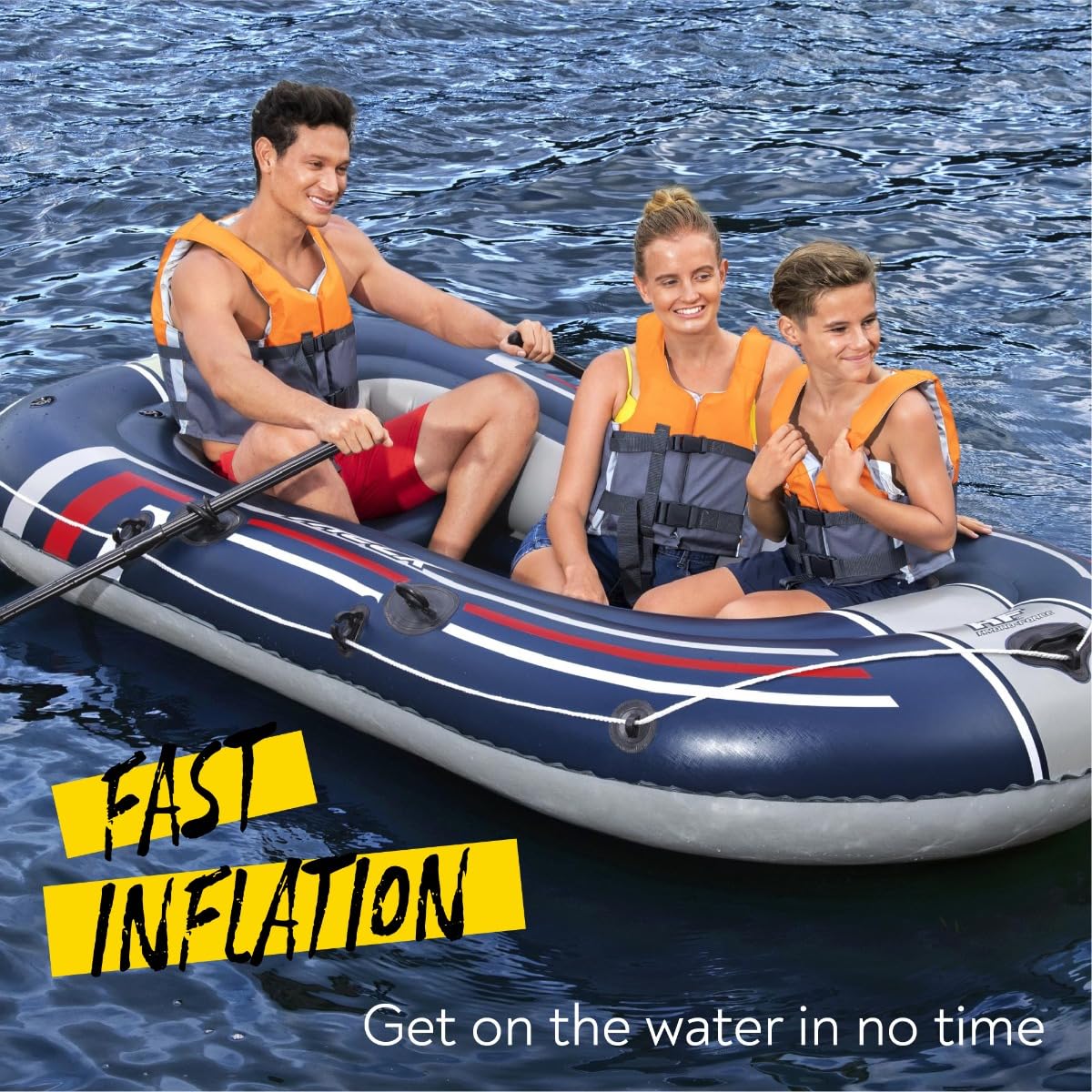 Bestway Hydro-Force Schlauchboot-Set Treck