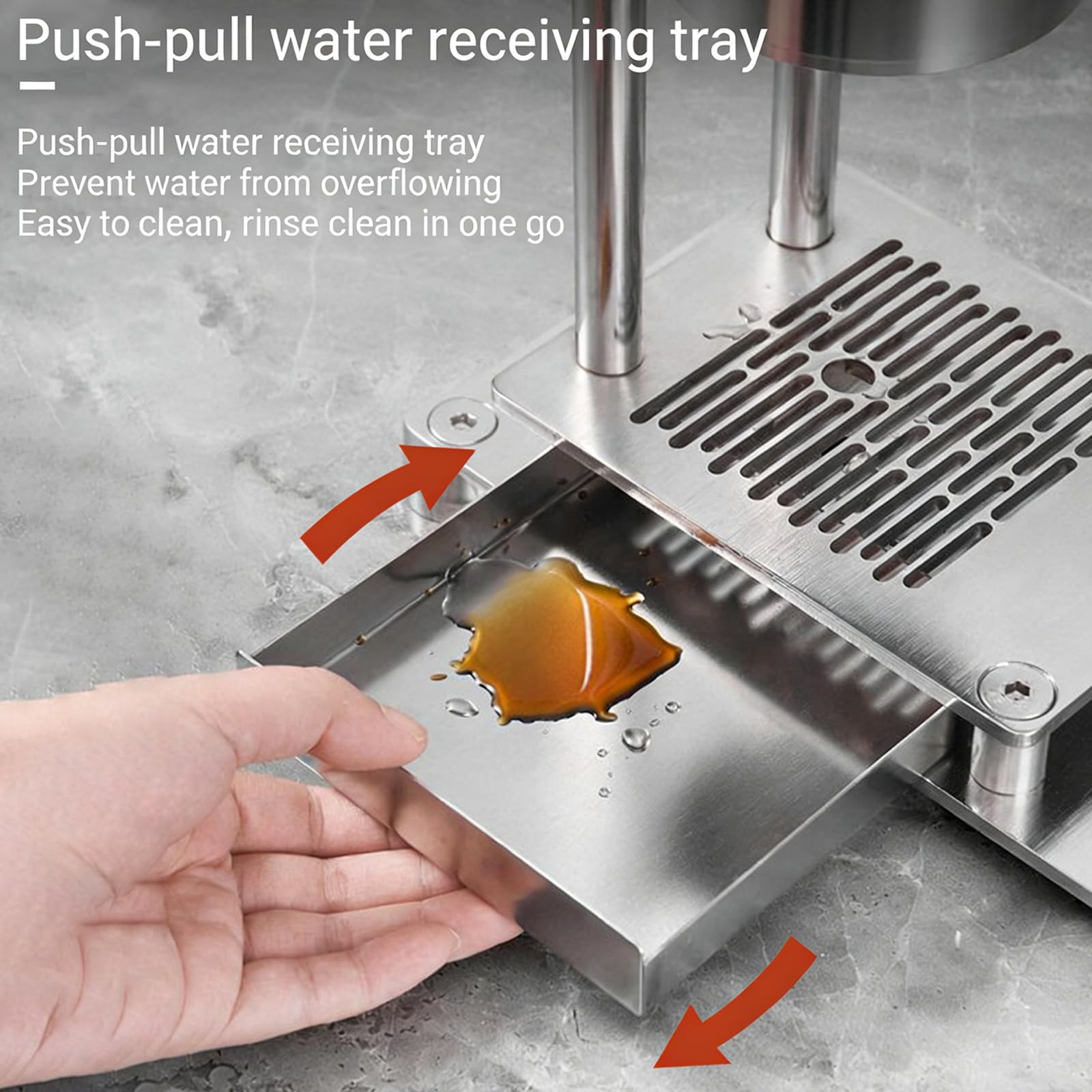 Machine à expresso portable, pressée à la main, design compact de 58 mm, réservoir d'eau de 345 ml, pression de 1 à 16 bar pour cappuccino, latte, macchiato