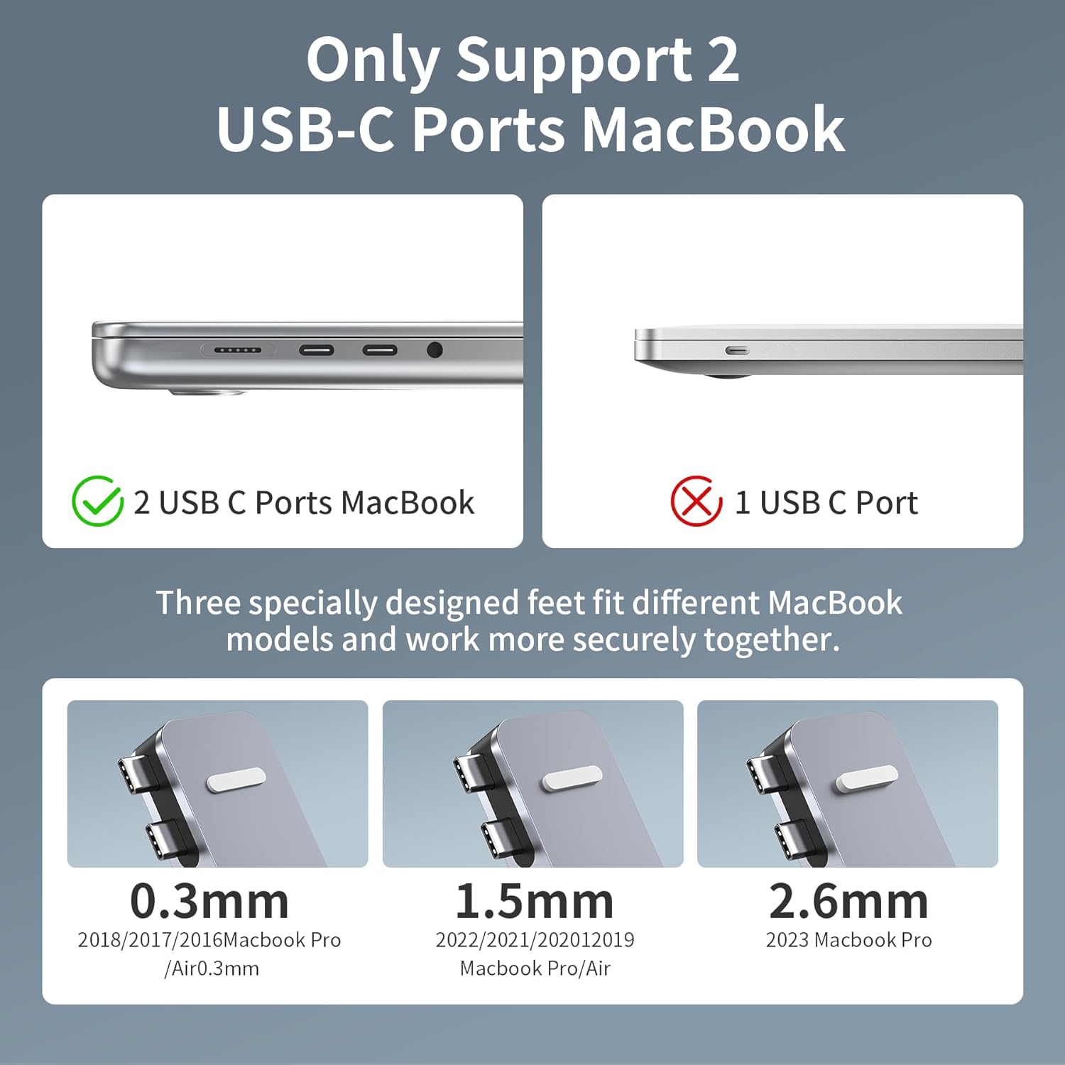 M82 USB C Hub Adapter for MacBook Pro Air Docking Station 8-in-2 for Mac Book Accessories Dongle 4K@30Hz HDMI, Thunderbolt 4/3, USB 3.0, SD/TF, USBC Dock Multiport Adapter for Mac M5 M4 M3 M2 M1 - Image 4