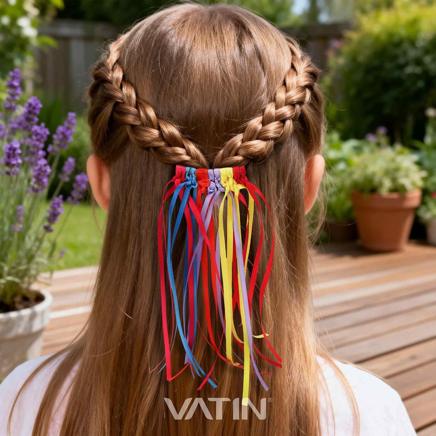 VATIN Colorful Satin Ribbon Set, 1/8 Inch x 17 Yards Each, 24 Colors,Total 408 Yards, for Gift Wrapping, Mother’s Day, Birthday, Hair Bows, DIY Crafts