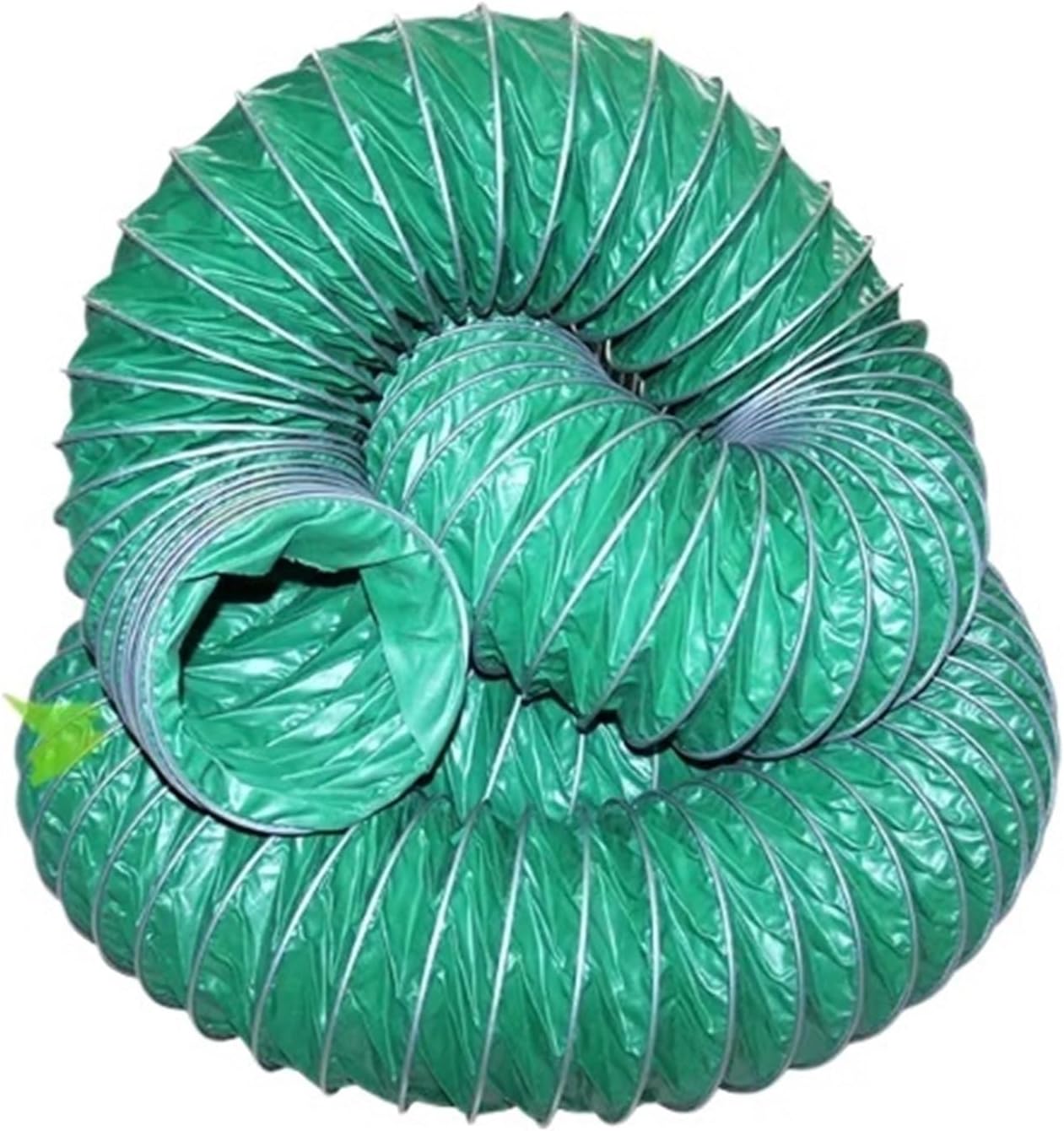 Industrial Folding Ventilation Duct, Dia85-605mm, Easy Storage, PVC Flexible Heat Resistant Exhaust Fan Hose, for HVAC, Dryer Vent, Utility Blower, 30ft(Diameter -105 mm)