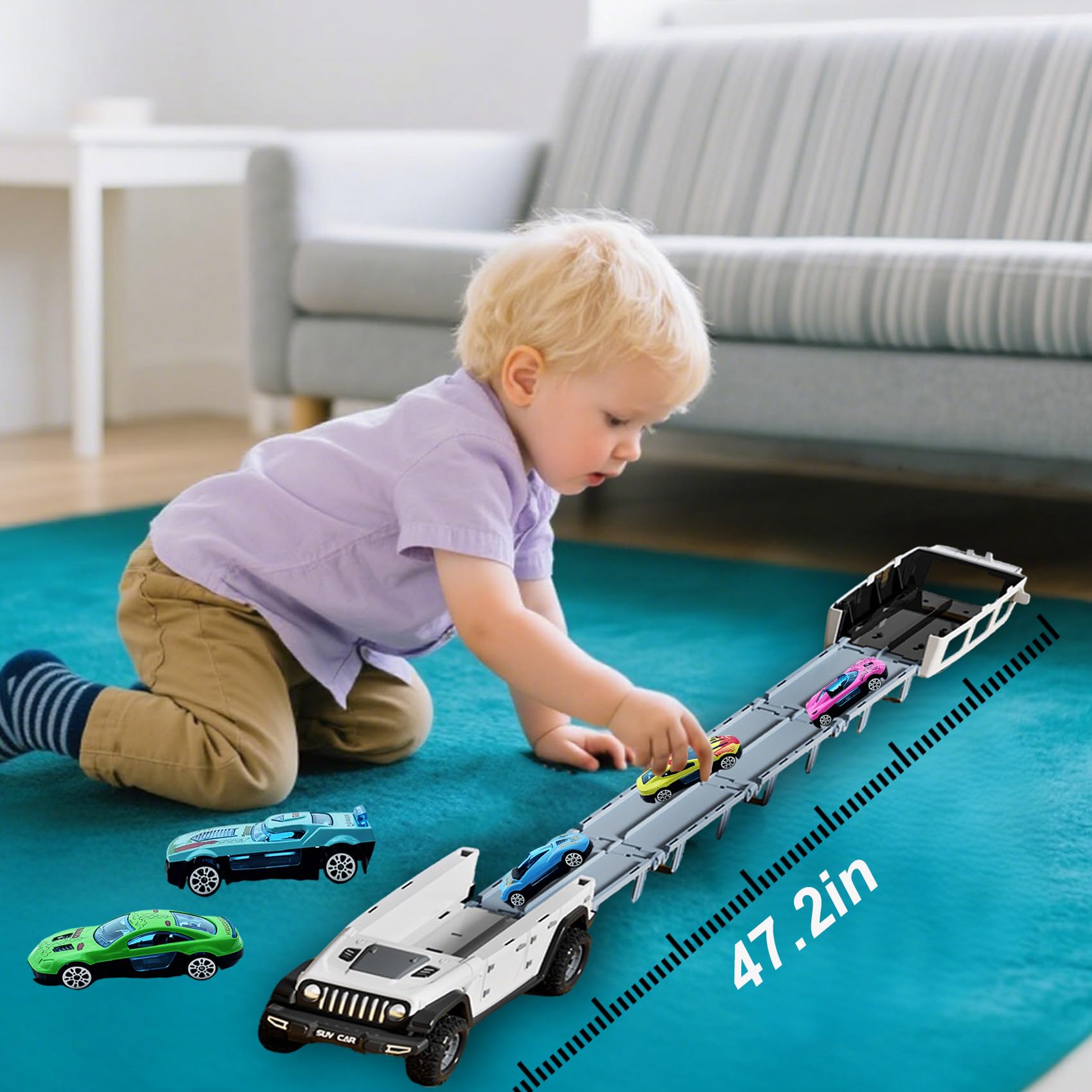 Bearbao Toddler Truck Toys for 3-8 Years Old Boys - Image 2