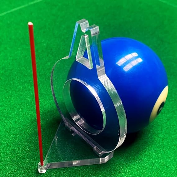 Milageto Billiards Aiming Aid Transparent Point Alignment Guide Easy to Apply Athletic Training Training Gear, Snooker - 52.5mm