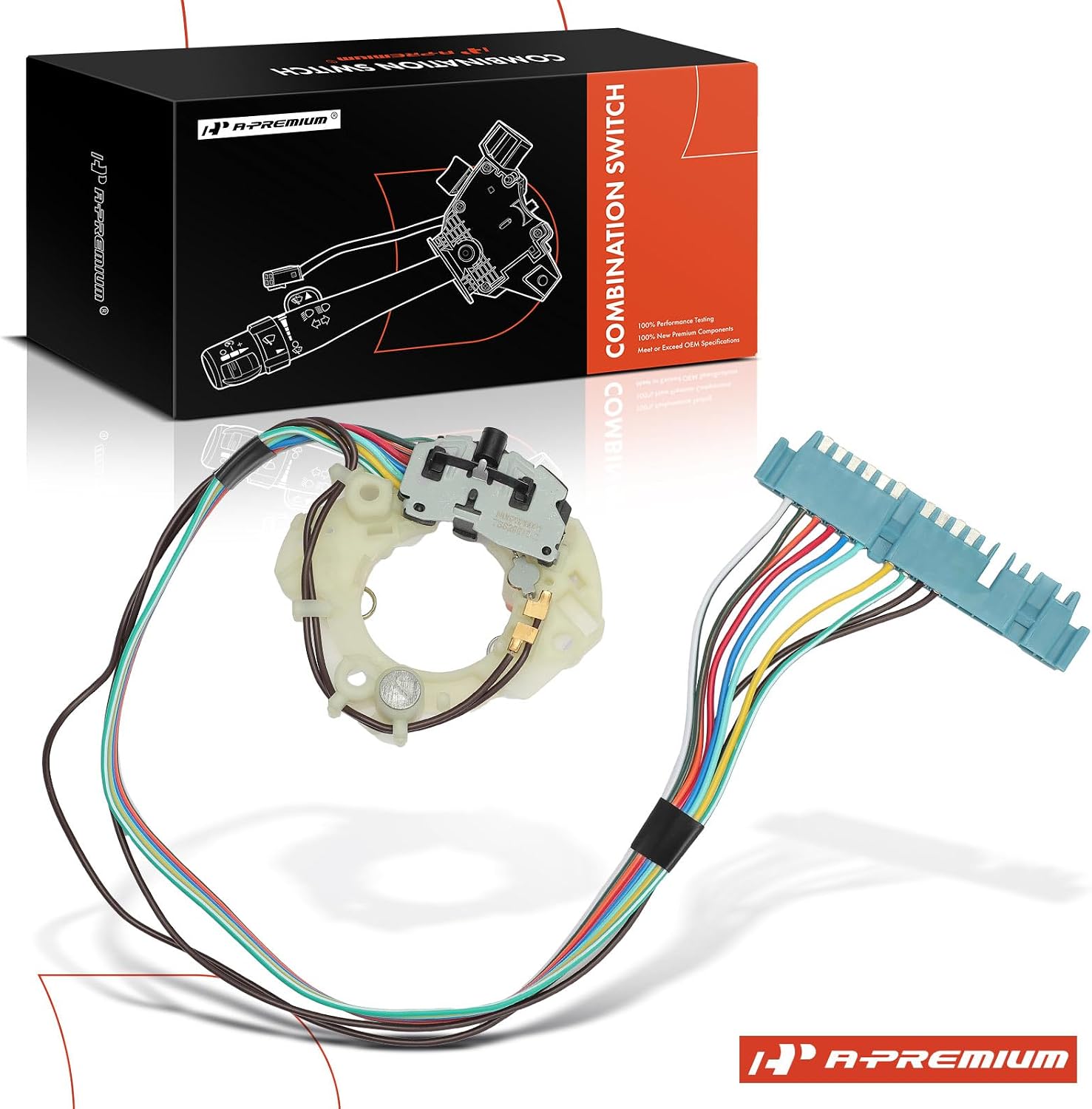 A-Premium Turn Signal Switch Compatible with Chevrolet S10 Blazer 1983-1985, S10 1982-1985, GMC S15 Jimmy 1983-1985, S15 1982-1985