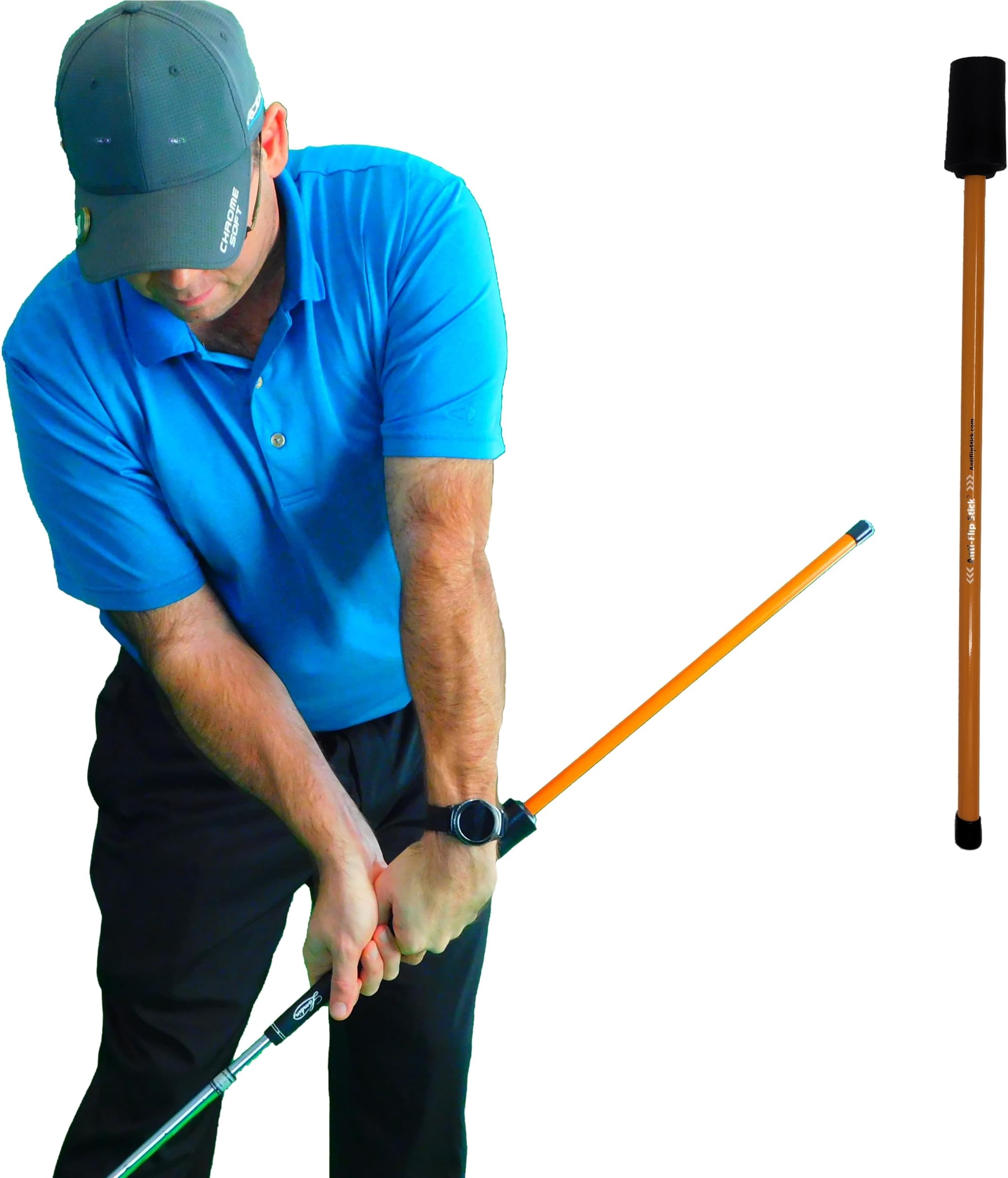 Golf Training Swing Aid | Improve Impact & Swing Plane | Chipping Training Aid | Stop Casting & Flipping