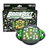 Educational Insights BrainBolt - Handheld Memory Game with Light and Sound, Electronic Brain Games, Single Player Brain Teasers for Kids Teens, & Adults, Gamer Gifts for Boys & Girls Ages 7+