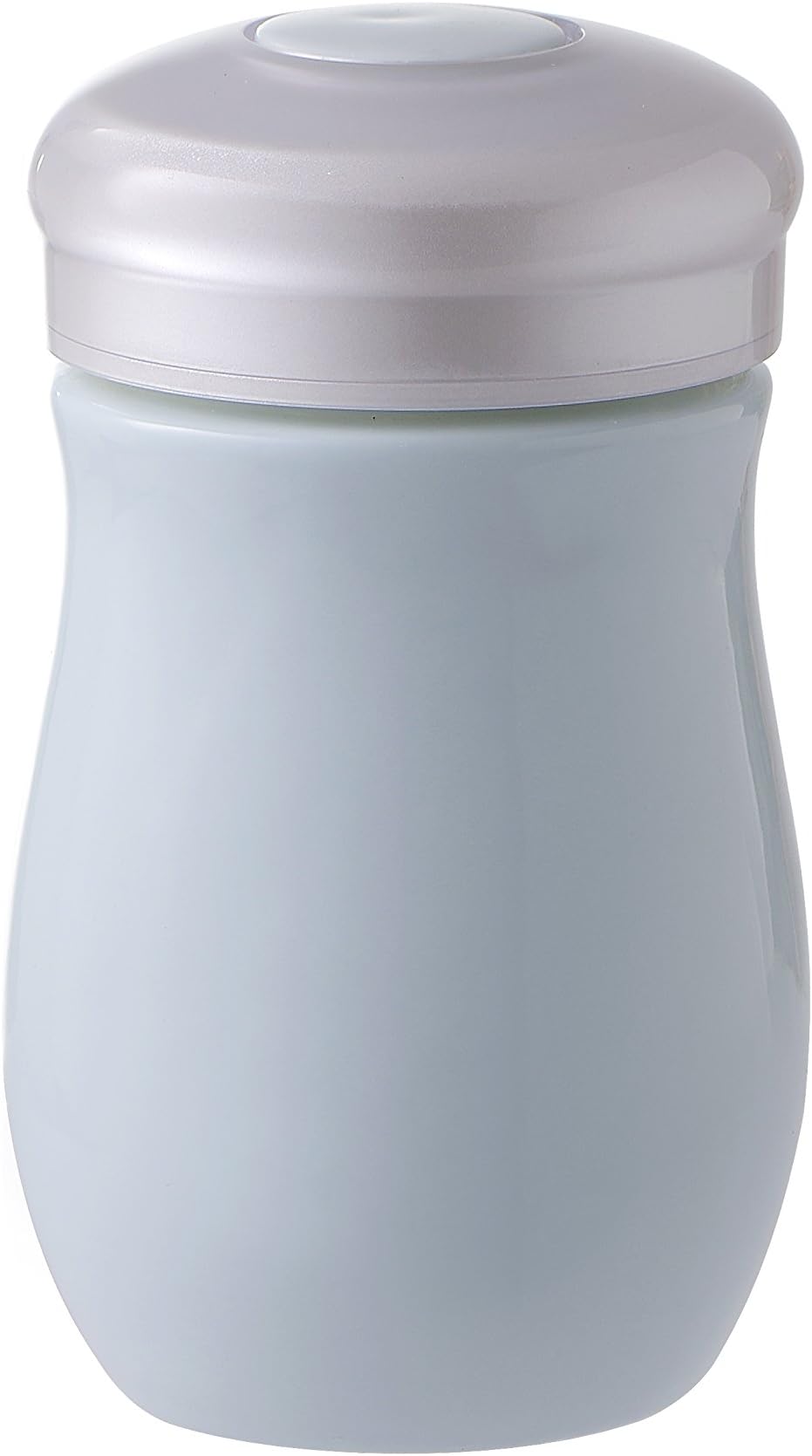 YIERTOWN Travel Mugs Ceramic Flasks Coffee Tea Espresso Cups Leakproof Mugs (Blue)