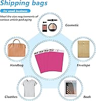 Vista 7 de Thank You - Sobres de polietileno de 10 x 13 pulgadas, 100 unidades, bolsas de envío impermeables y resistentes al desgarro para ropa, bolsas