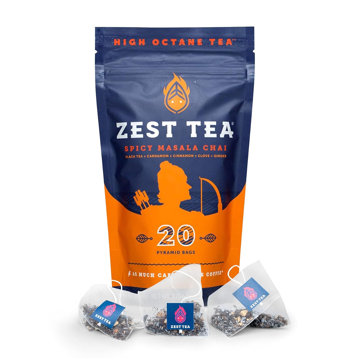Zest Tea Premium Energy Tee mit viel Koffein - Energie Tee als ...