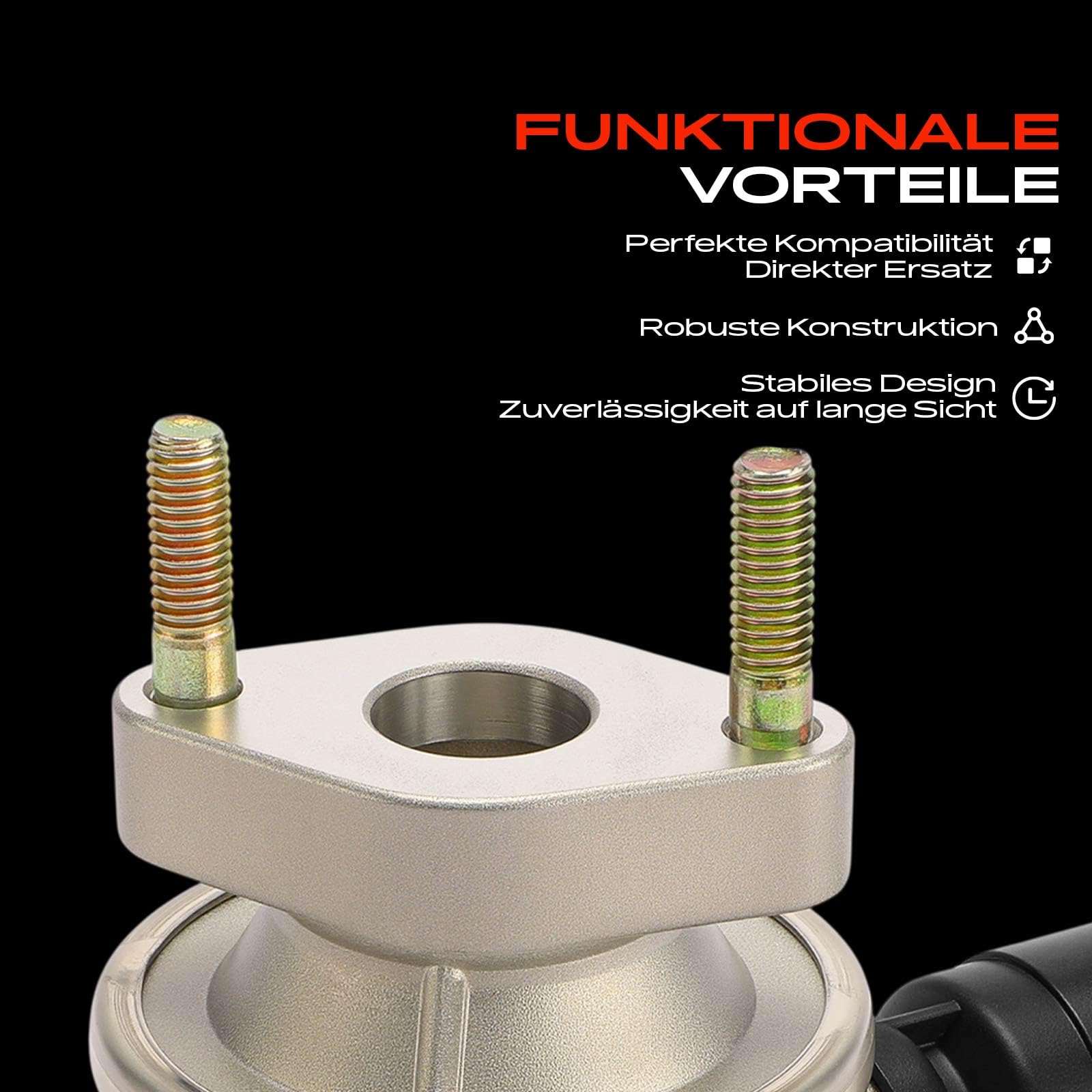 Frankberg Sistema pompa aria secondaria Valvola aria secondaria con guarnizione Compatibile con Serie 3 Compact E36 Serie 3 Coupé E46 Serie 3 Touring E46 Serie 3 E46 Replace# 11721708575