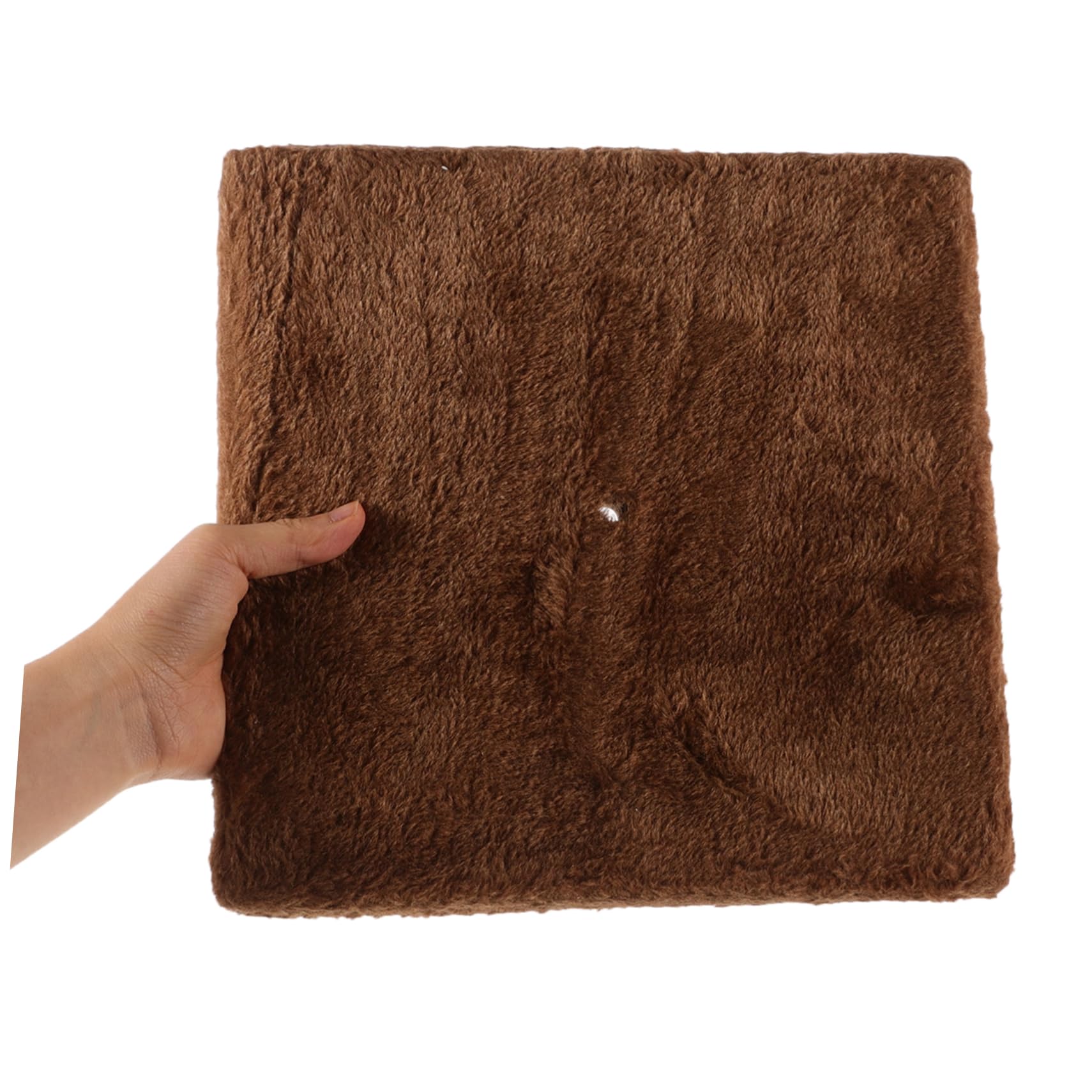 COLLBATH Katzenkratzbaum Platte aus Robustem Spanholz 25x25cm Verschleißfestes Selbstgemacht Katzenregal Glatte Oberfläche mit Abgerundeten Kanten Stabiler Kletter und Kratzuntergrund