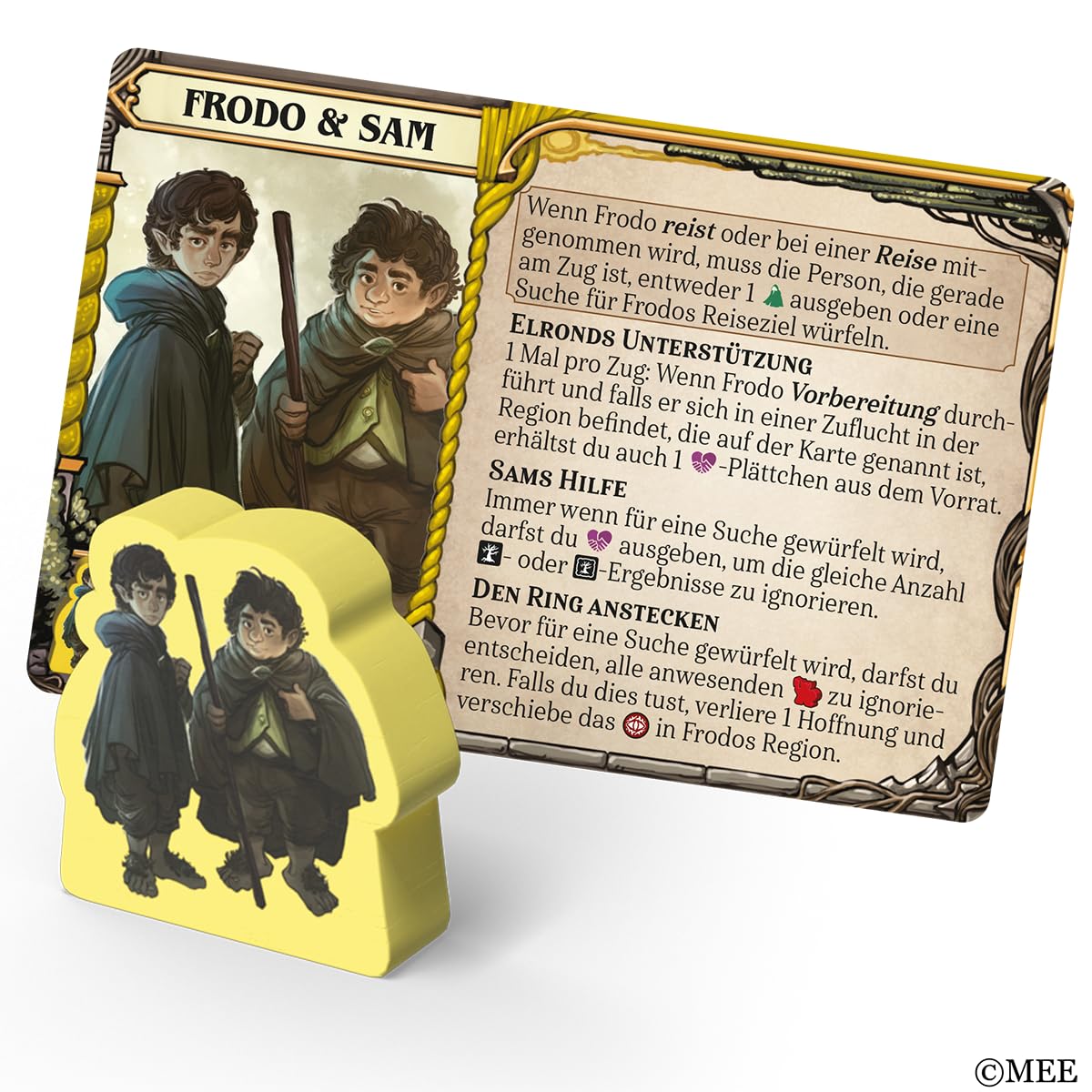 Z-Man Games Der Herr der Ringe: Das Schicksal der Gemeinschaft, kooperatives Brettspiel mit dem Pandemic-System, strategisches Kennerspiel in Mittelerde für 1 bis 5 Spieler, deutsche Version