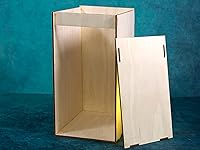 Vista 2 de LLC, KISS - Kit de rincón de libro simple y ancho (KSW), proyecto de diorama de madera, modelo de casa de muñecas de bricolaje, soporte de libro