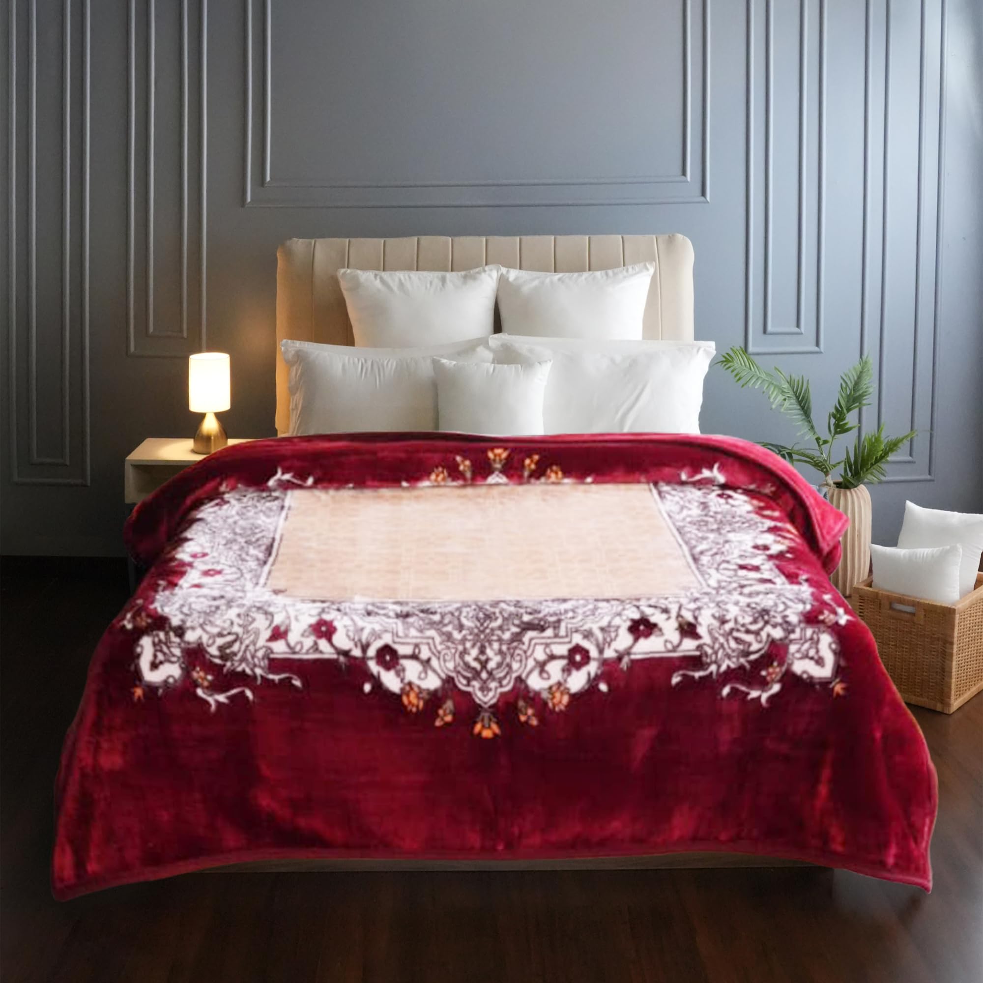 MYTRIDENT Mink Blanket - Super Soft & Cozy Double Bed -29