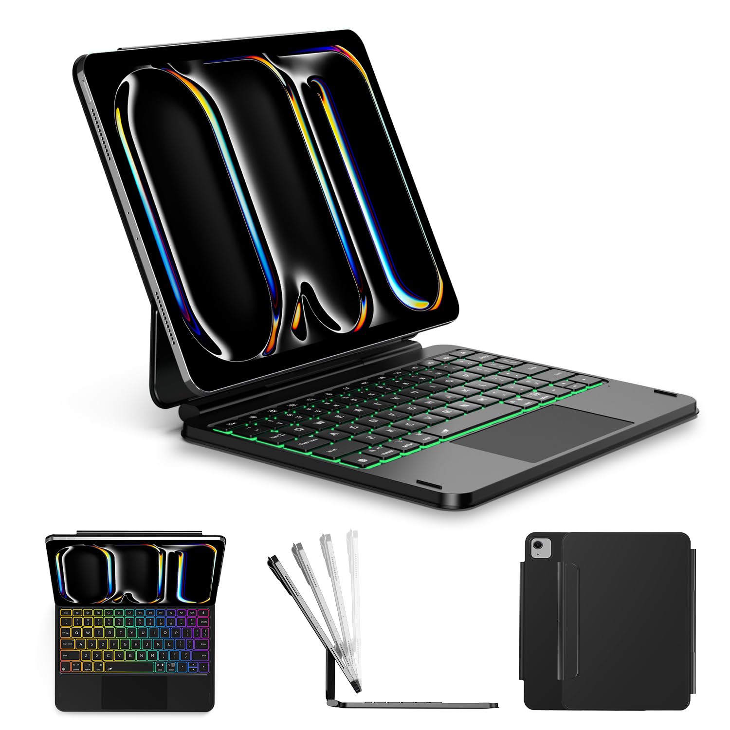 Amazon.com: ORDA iPad Pro 11 Inch Case with Keyboard (M5/2025,M4