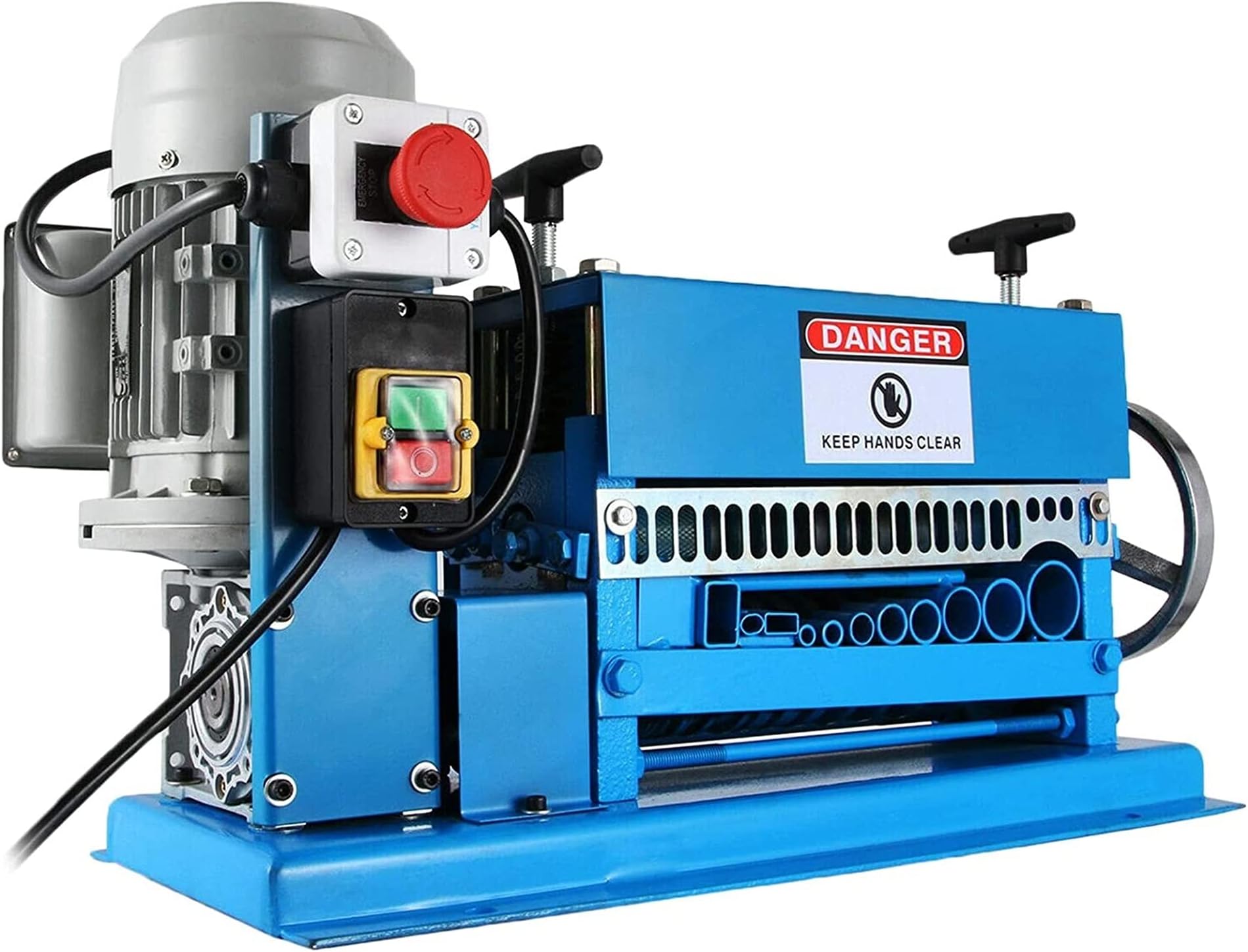 Welding Machine Kit Electric Wire Stripping Machine Scrap Cable Stripper for Recycling Copper Wires1.5 mm -38mm HXSMS-038 for Welding Steel & Iron