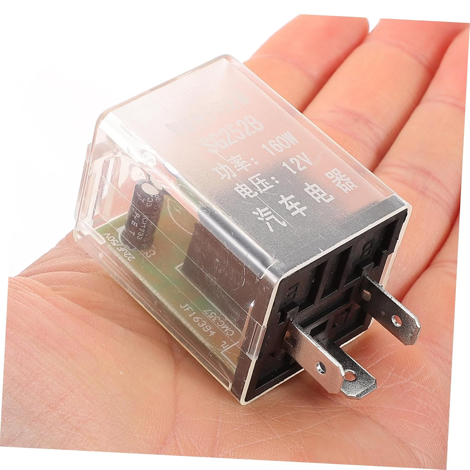 Car Led Flasher Relay Easy Installation Durable Weather-Resistant Turn Signal Relay for Automotive and Motorcycle Use