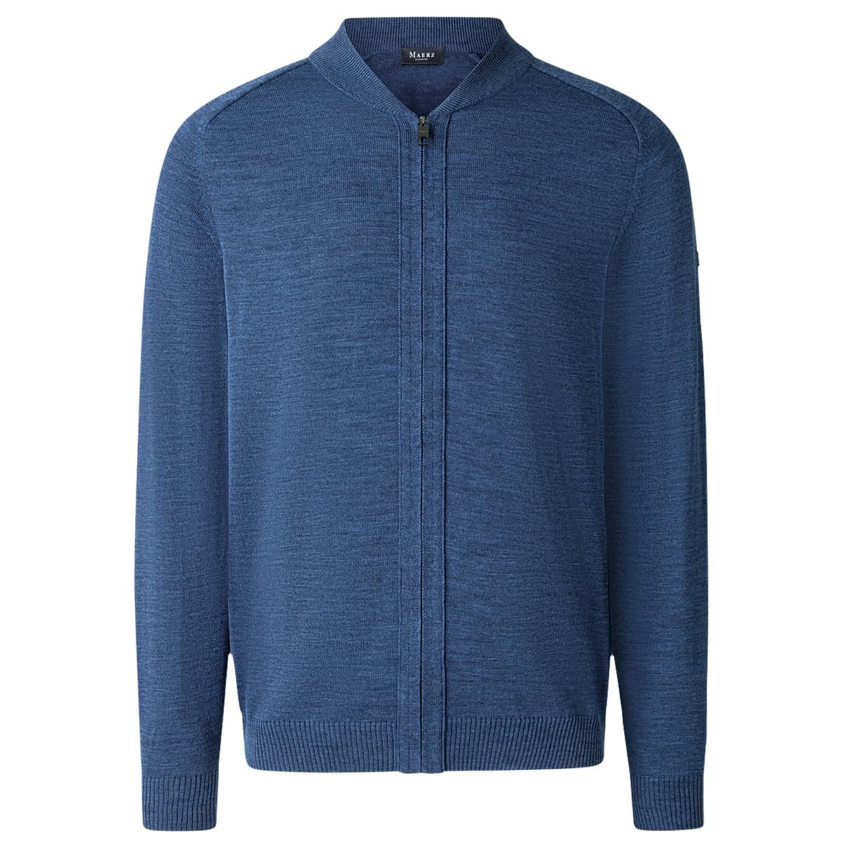 MAERZ München Strickjacke Zip 1/1 Arm – Designed in Munich, Knitted in Europe