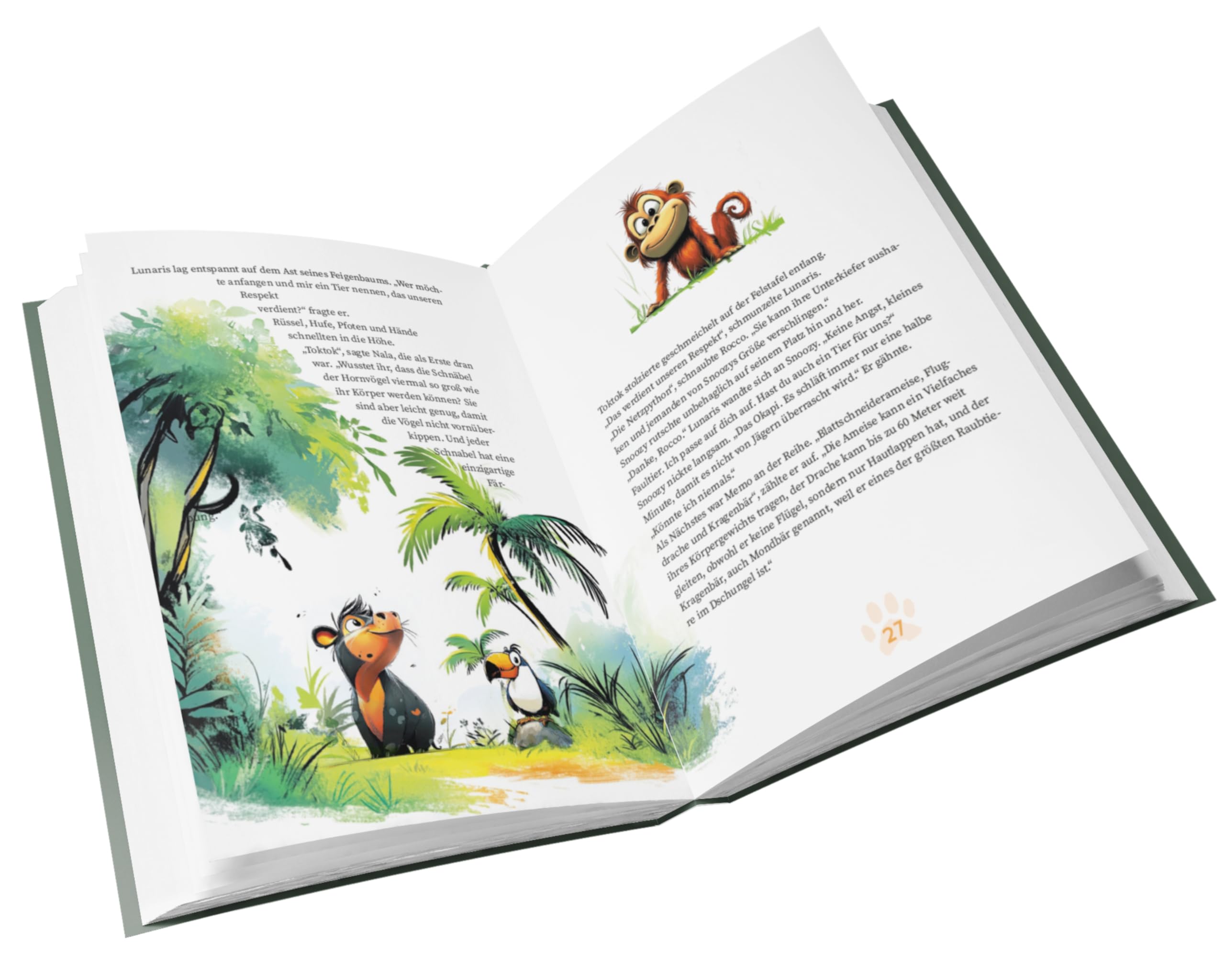 Tami Tiger 1000 Papageien im Kopf - Eine Abenteuergeschichte, die Kindern mit ADHS zeigt, wie wundervoll sie sind.