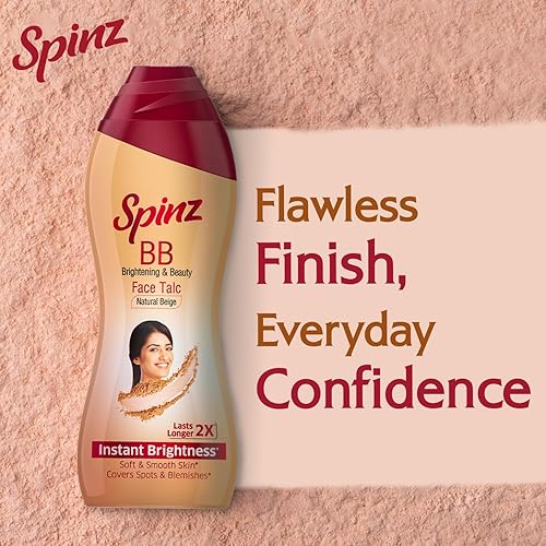 Miniatura 3 de Spinz BB Talc, manchas de cobertura de brillo instantáneo y imperfecciones 3.53 oz