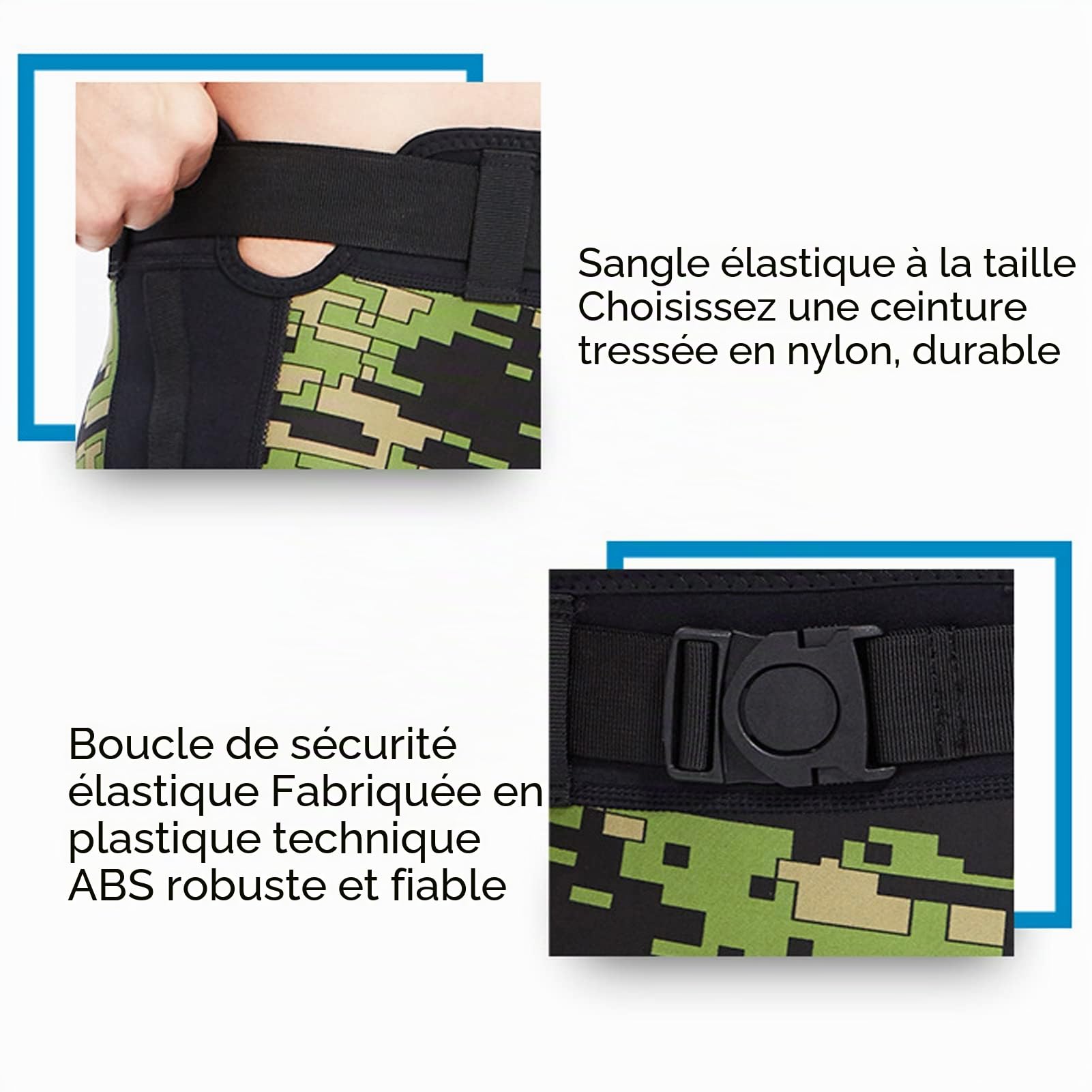 Short en néoprène 2,5 mm pour Homme Short de plongée pour Homme
