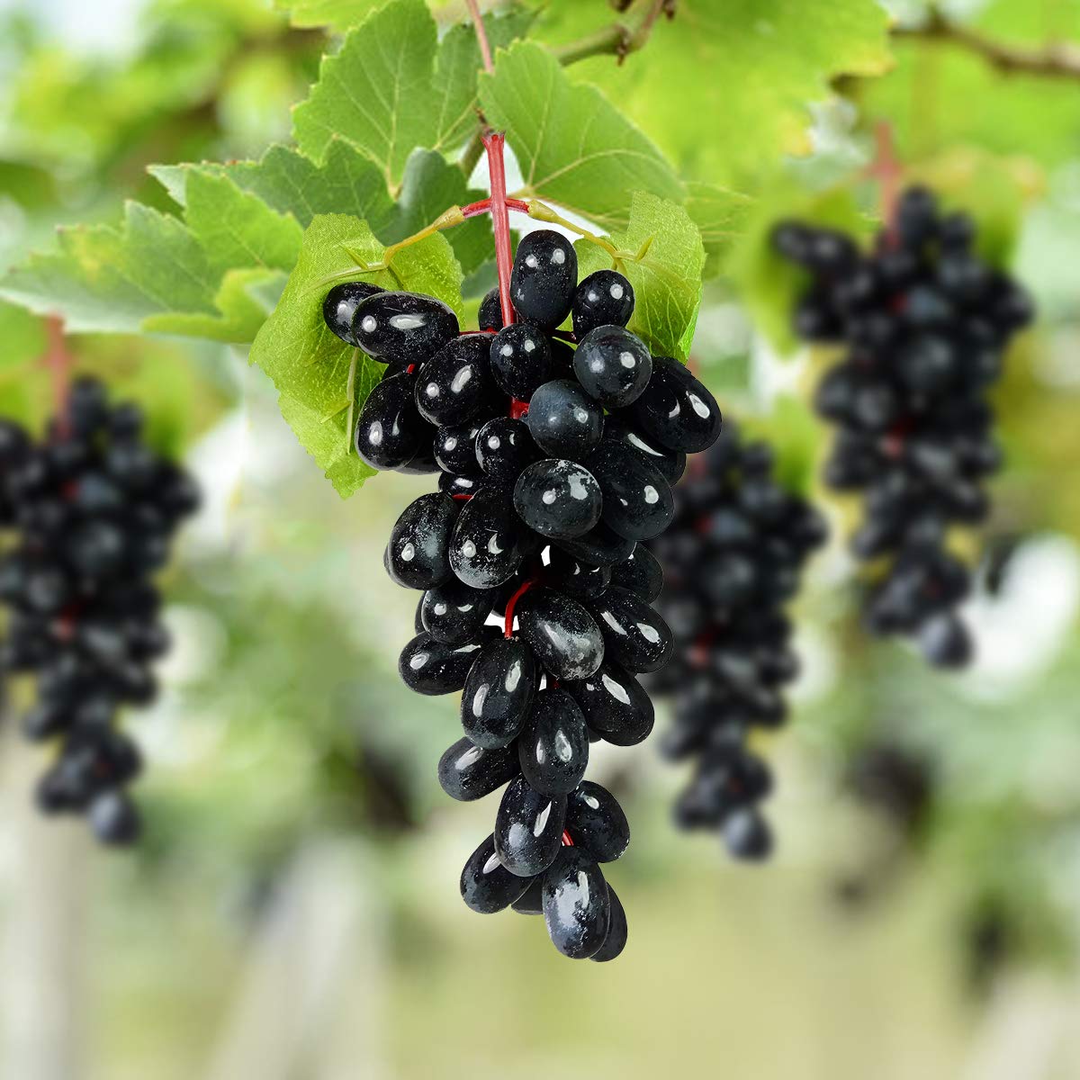 Reiki Crystal Products Feng Shui Brown Artificial Grapes 2