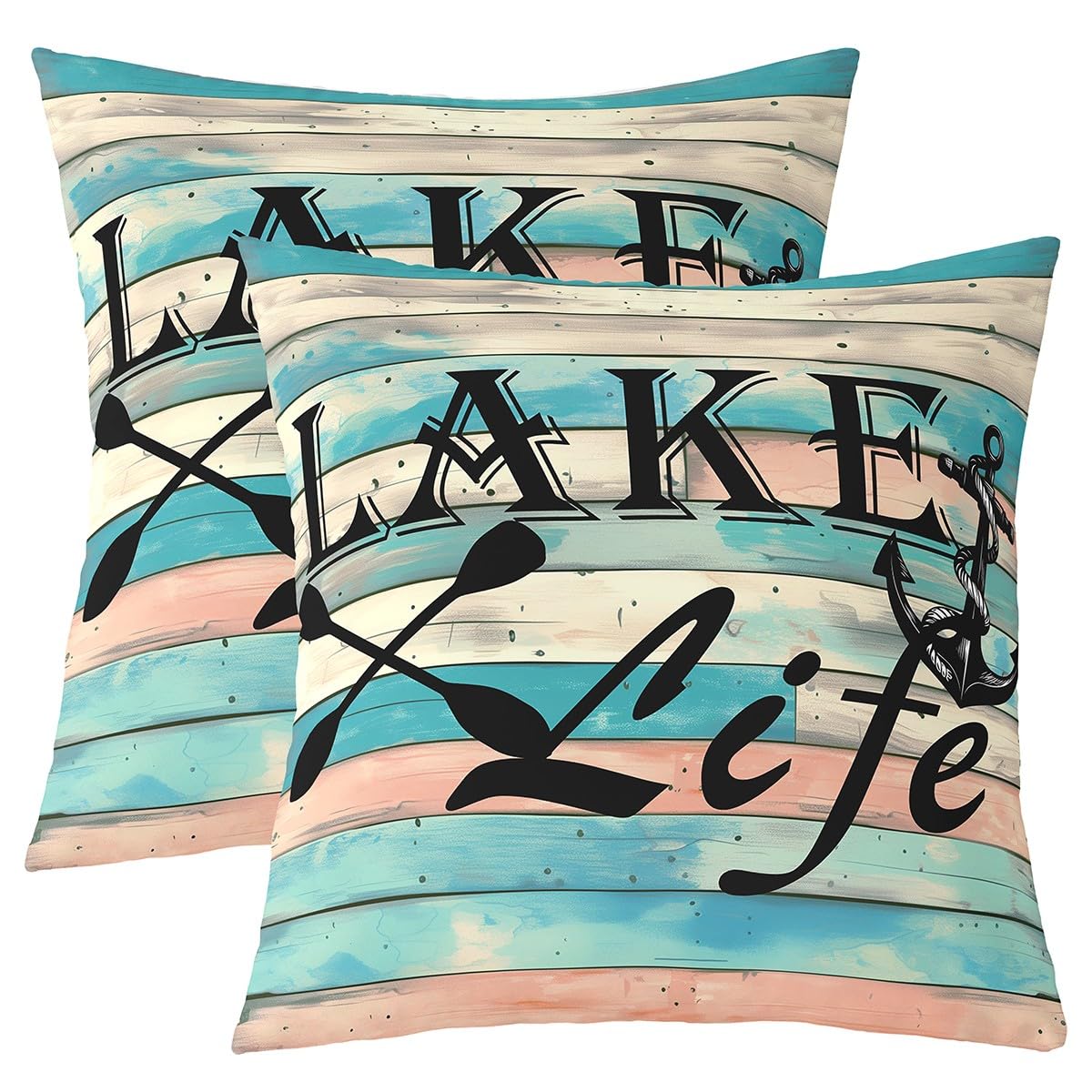 Juego De 2 Fundas De Cojín Decorativas De Lino Y Algodón, Con Frase En Rojo Para Cama Familiar Sofa Y Exteriores 12 X 20 Pulgadas Rojo Oscuro