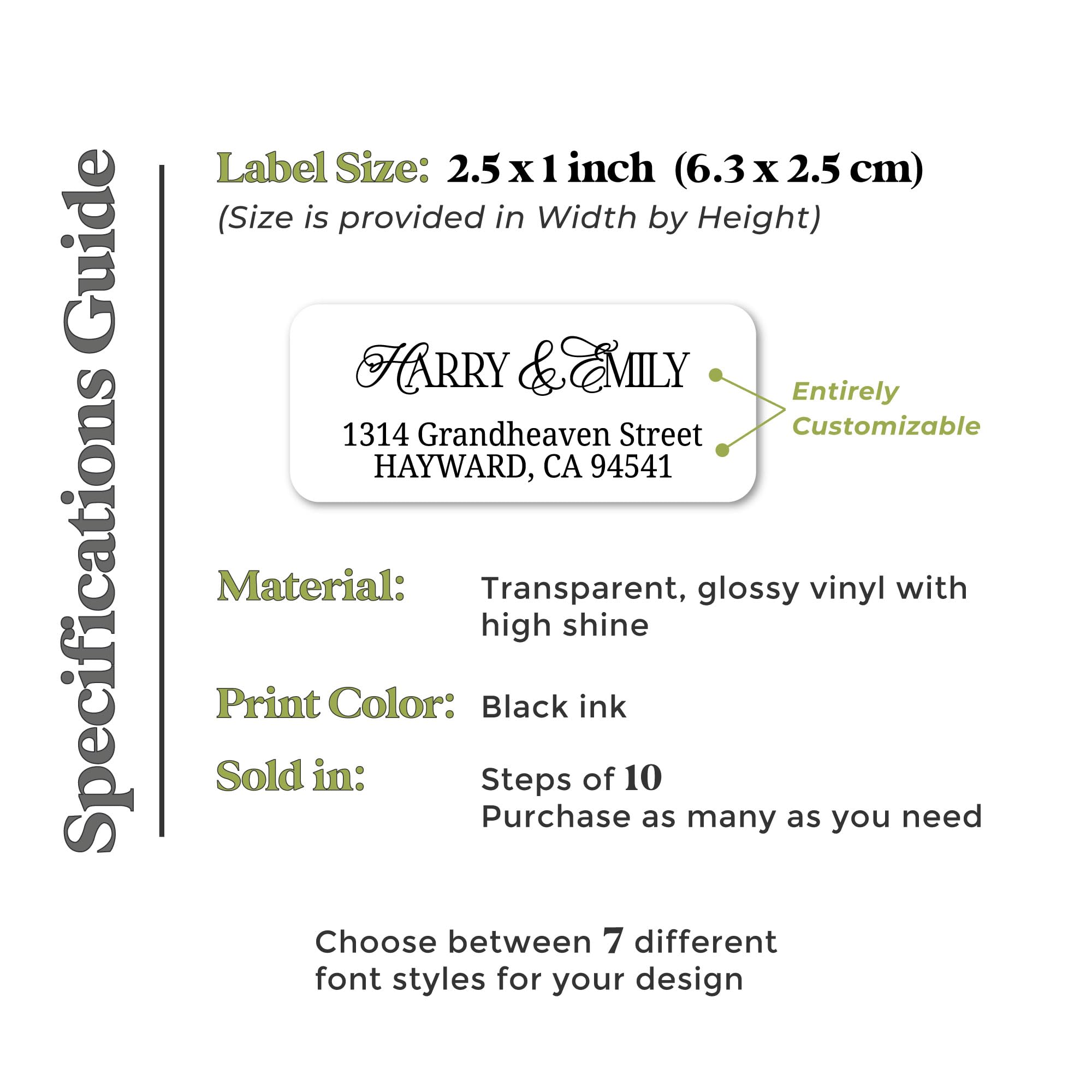 Personalized Return Address Labels Guest Address Labels, Clear Address  Labels, Wedding Address Labels, Recipient Address Stickers, Wedding  Invitation Label, Guest List Labels Sticker For Envelope, image size:2000x2000