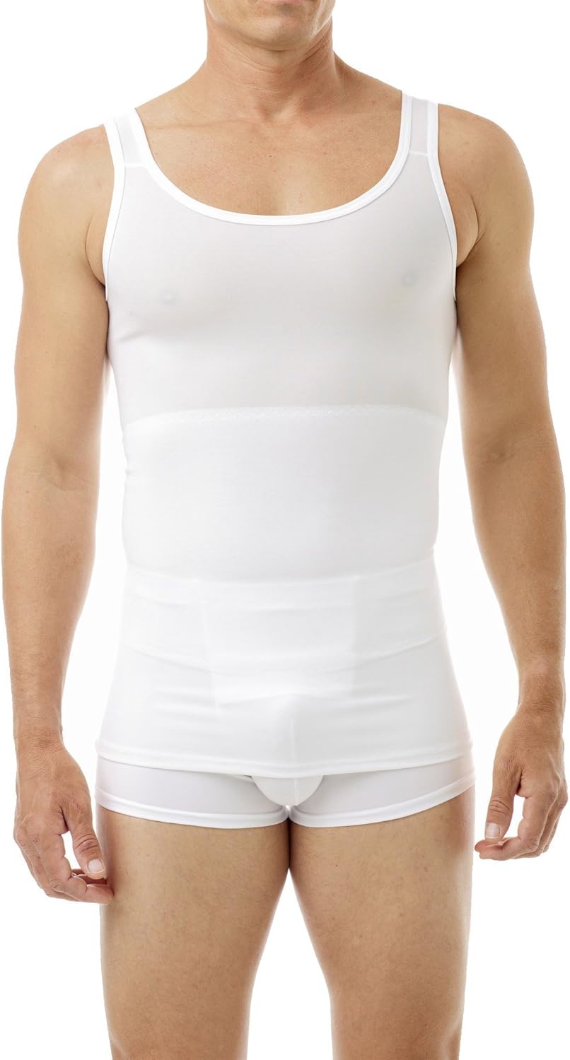 Underworks Mens Firm Classic Compression Body Shirt 3-Pack
