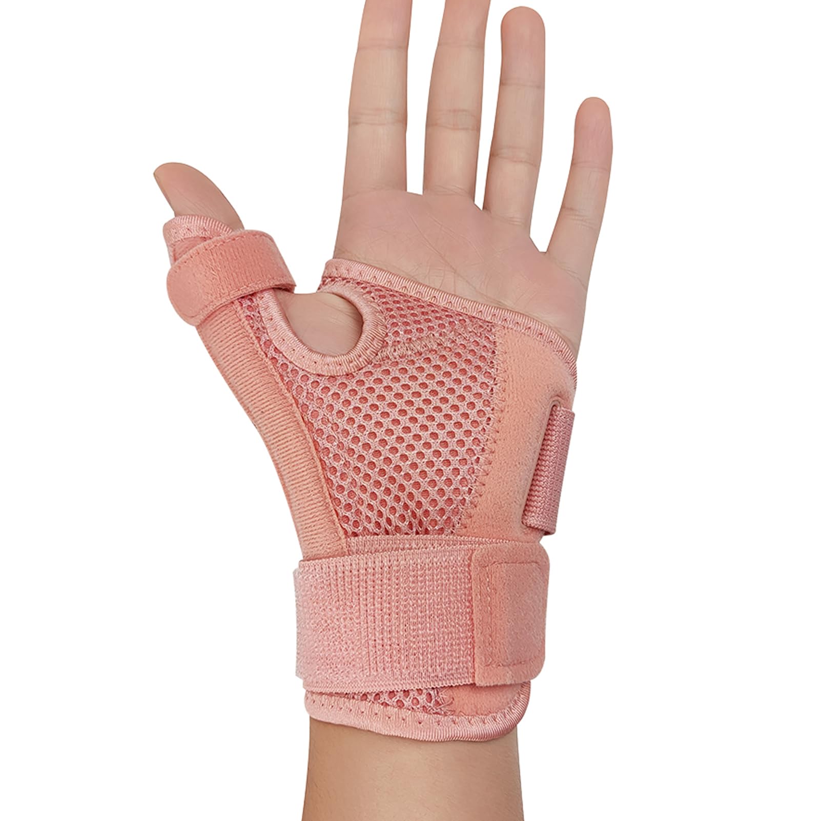 SONGQEE Upgraded Thumb Support Brace Right Left Hand with 3 straps, Thumb Spica Splint Hand Suppor Stabilizer