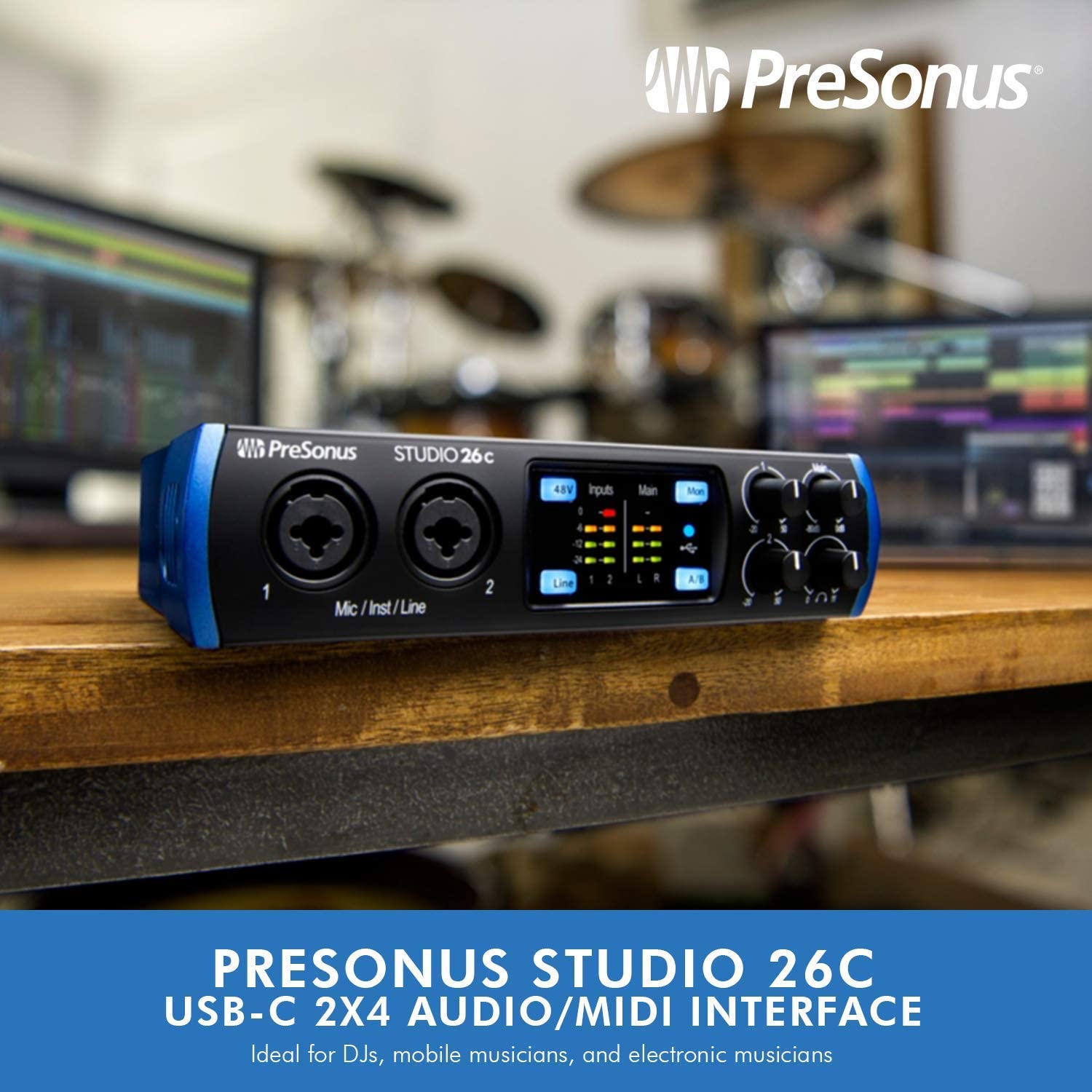 Amazon.co.jp: PreSonus Studio 26C 2インチ 4-239.99USB-C オーディオ 