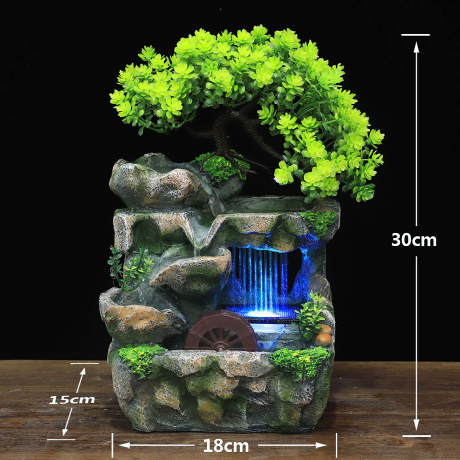 Fontaine de Bureau en Pierre Naturelle pour Décoration Intérieure