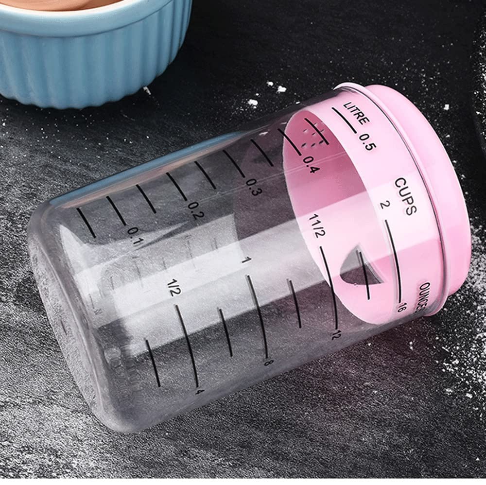 7 sztuk/zestaw plastikowa miarka łyżka połączenie miarki herbata kawa naczynia kuchenne narzędzia do pieczenia narzędzia kuchenne