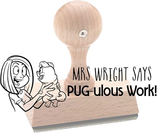 Sellos de aula autoentintados personalizados para profesores, sellos de graduación para tareas, regalos para profesores, divertidos sellos para