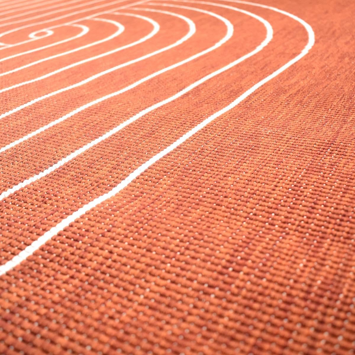 Tapis Exterieur 160 X 230 Cm, Terracota Et Écru Motif Géométrique Graphique, Kilim Tissé Belgique, Idéal Terrasse Jardin Balcon, 12056