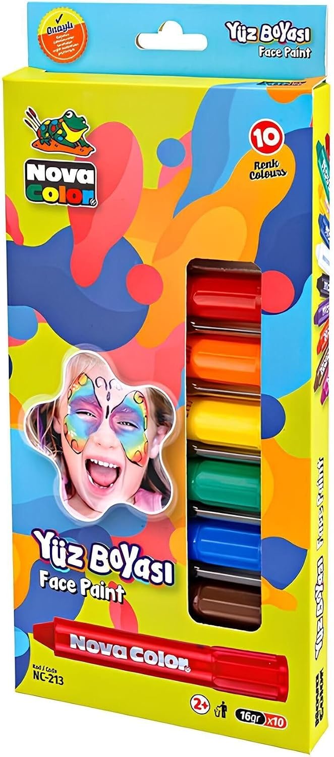 Nova Color Y z Boyas  T m Renkler 10 Kalem