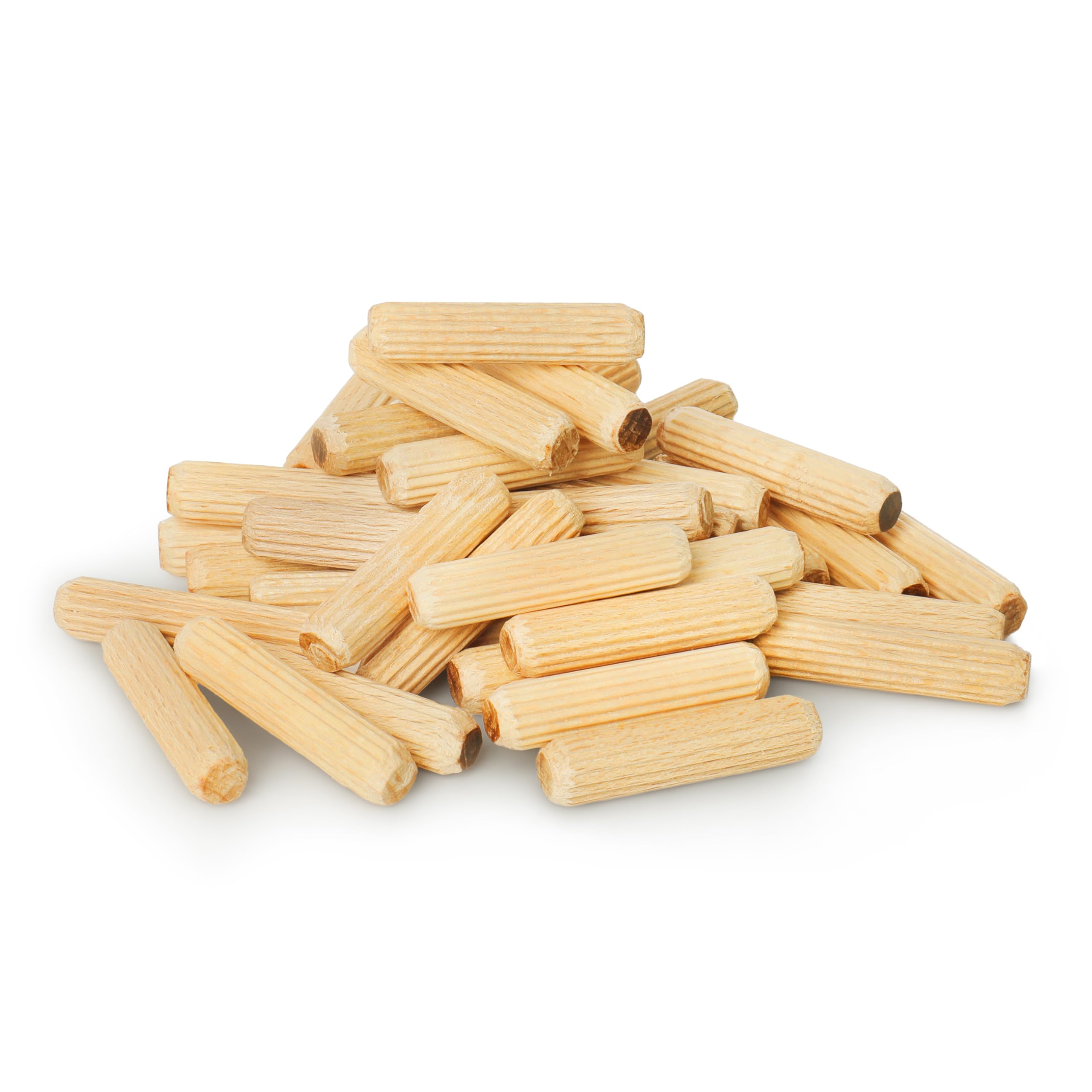Tolux Houten Pluggen 8x32 mm, pakje van 500 stuks. Houten
