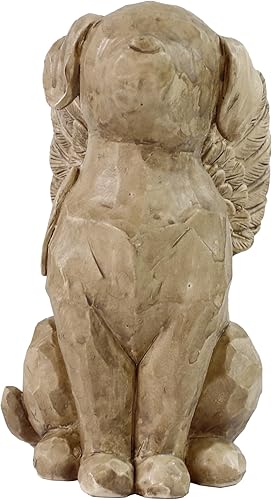 Miniatura 5 de Figura conmemorativa de ángel de perro personalizada, estatua de perro personalizada, regalos conmemorativos de condolencias de mascotas