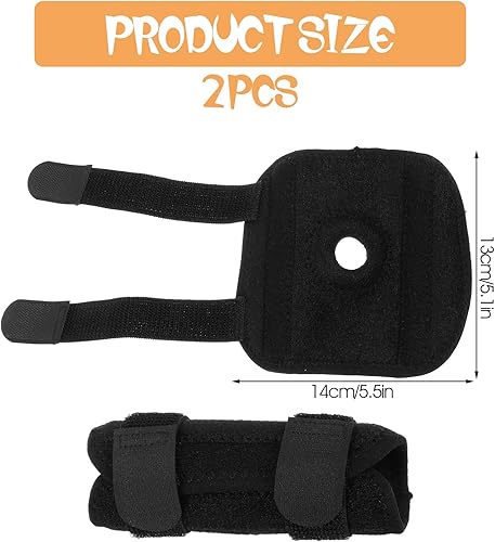 Miniatura 3 de Manga negra para patas de perro, par de soportes delanteros para piernas que protegen las heridas para dejar de lamer, soportes para perros para