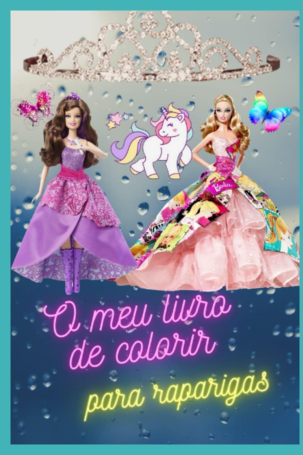 O meu livro de colorir para raparigas: Livro para colorir