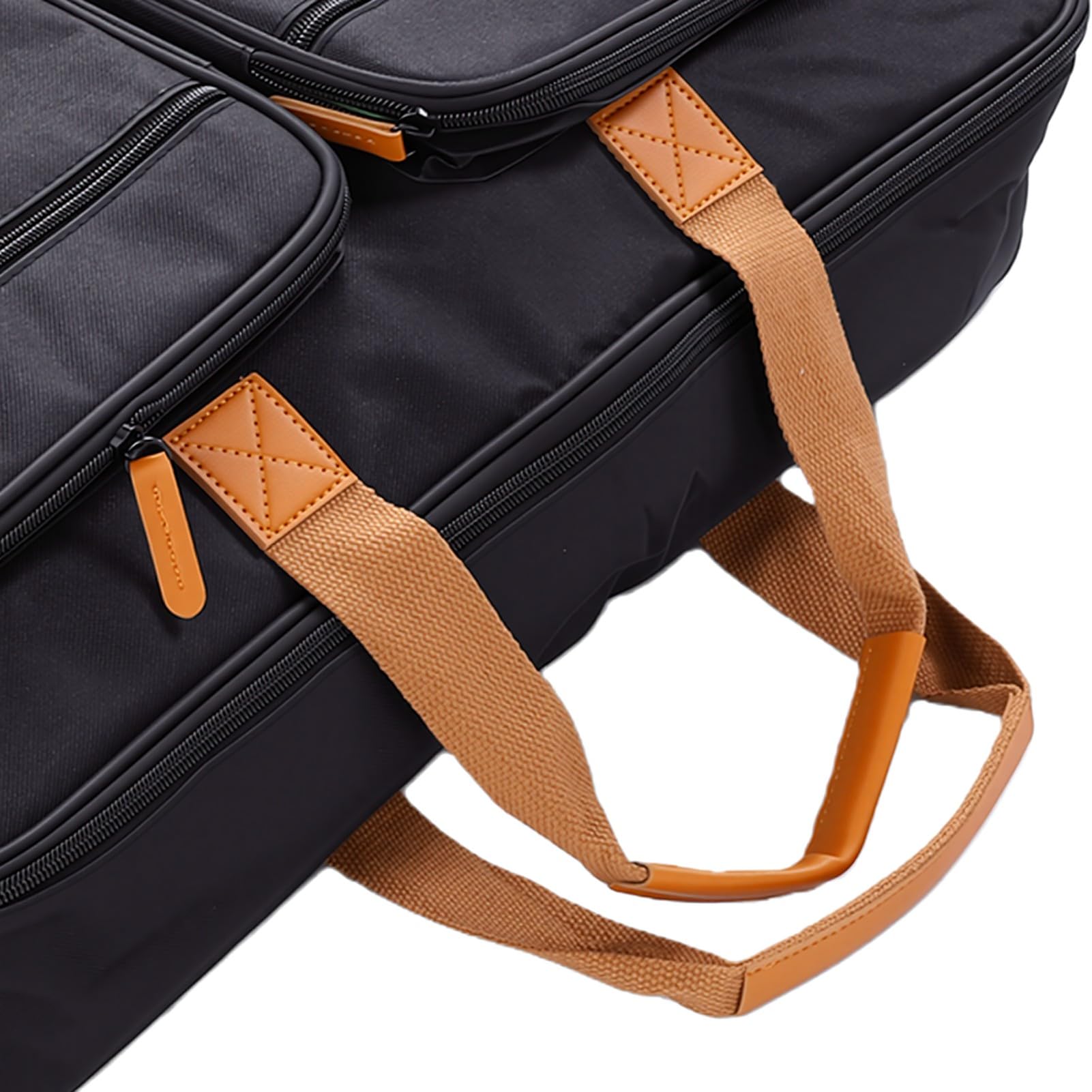 FTVOGUE Tragegriff DJ Controller Tasche, DJ Mischpult Koffer für Reisen | Gepolsterte Wände, wasserabweisend, verstellbarer Riemen, leichtes Design, geräumiger Innenraum
