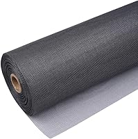 Pololo Fiberglass Window Screen Roll 36in x 100ft - Durable 18x16 Mesh for DIY Insect Protection & Pet Screens