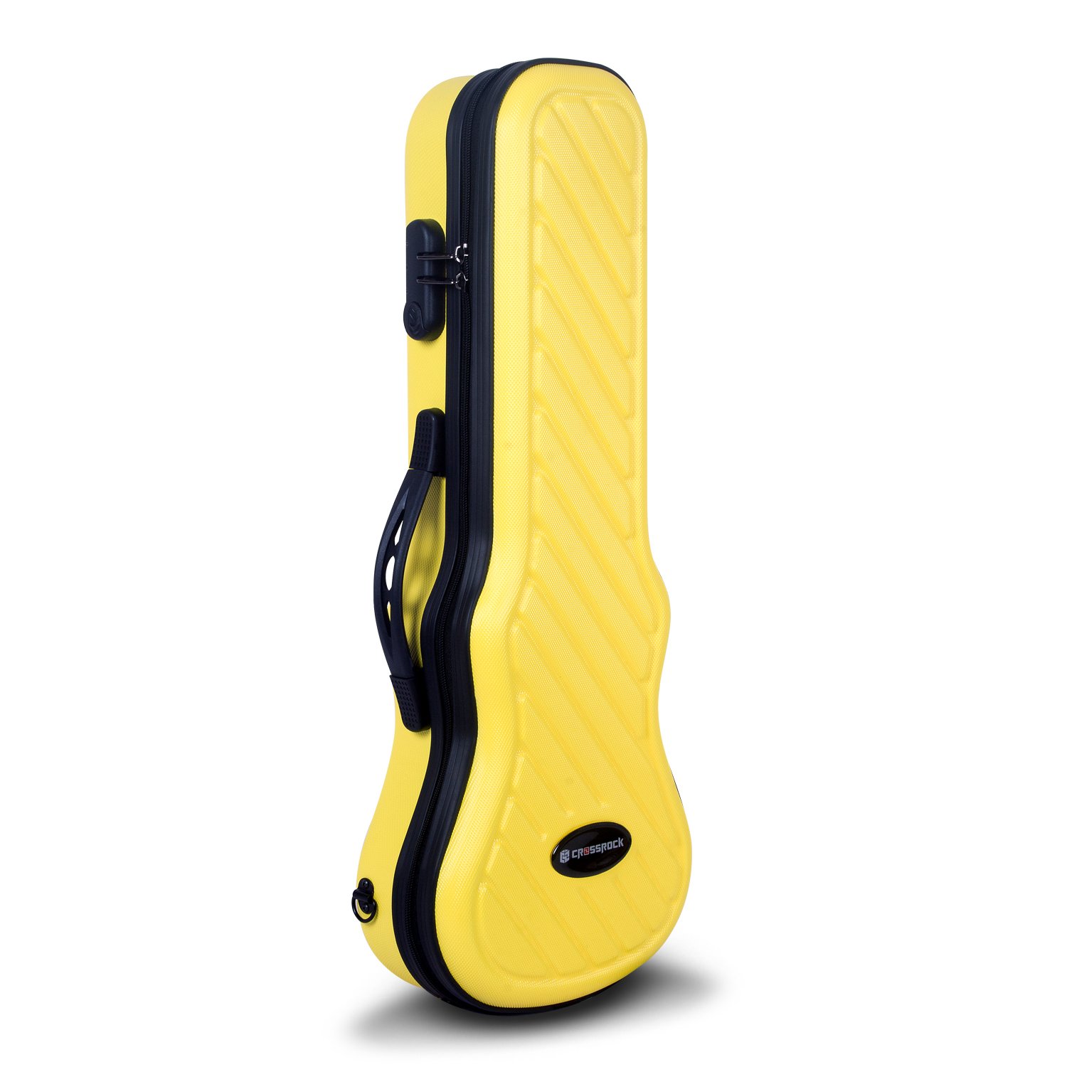 Crossrock CRA400SUYL Hybrid ABS Soprano Ukulele Case, Yellow Amazon