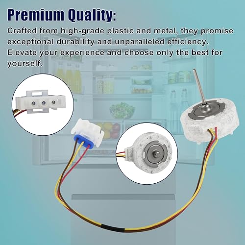 Miniatura 3 de 809069201 Motor del ventilador del evaporador compatible con Frigidaire, Electrolux, Kenmore, refrigeradores de la serie, piezas de repuesto