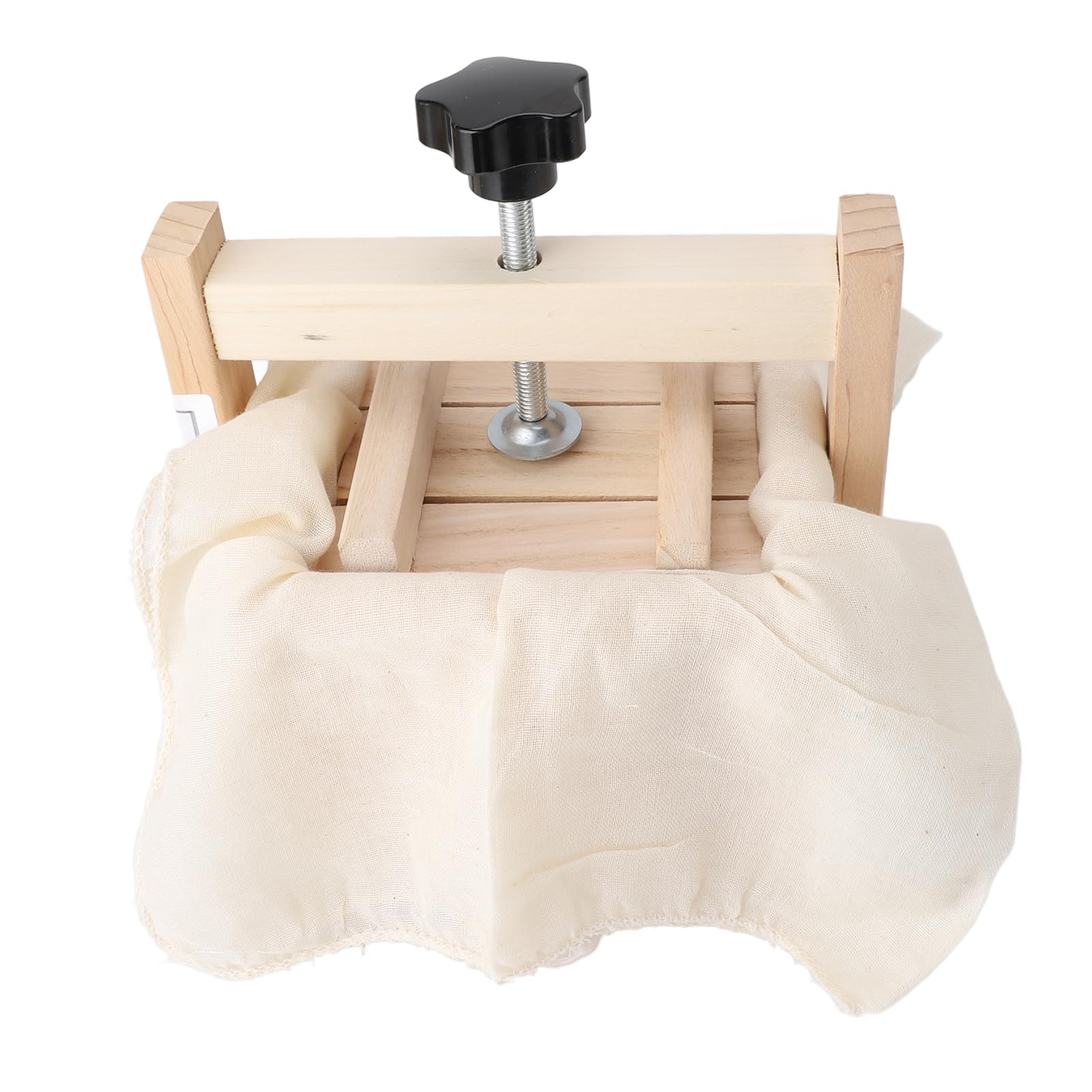 Zestaw do Robienia Tofu Drewniana Forma do Wyciskania Tofu Prasa do Sera Prasa do Robienia Tofu Forma do Tłoczenia dla Domu (Typ 2 (5,1 x 5,1 x 3,5 cala))
