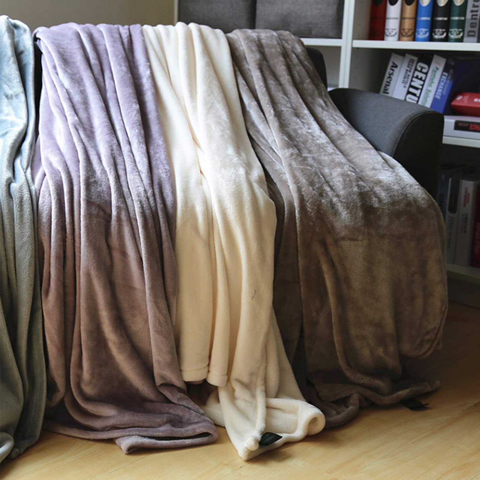 Plaid In Flanella Simpatico Cartone Animato Di Papera Di Gomma Gialla Coperta Flanella Multifunzionale Coperta Pile Soffice Peluche Coperte Per Divano Letto Viaggi